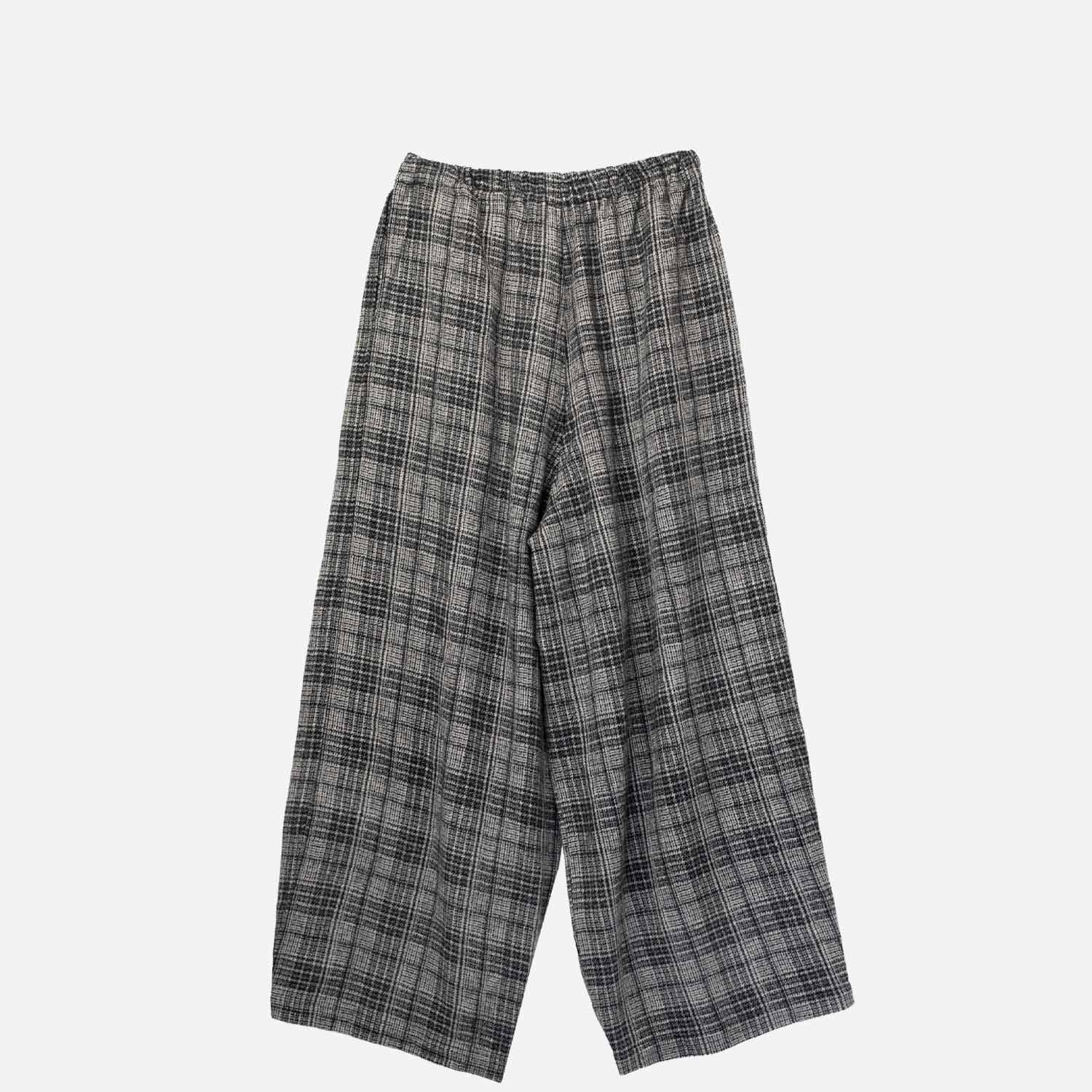 Needles H.D. PANT WOOL GLEN PLAID, Off White - Image 4