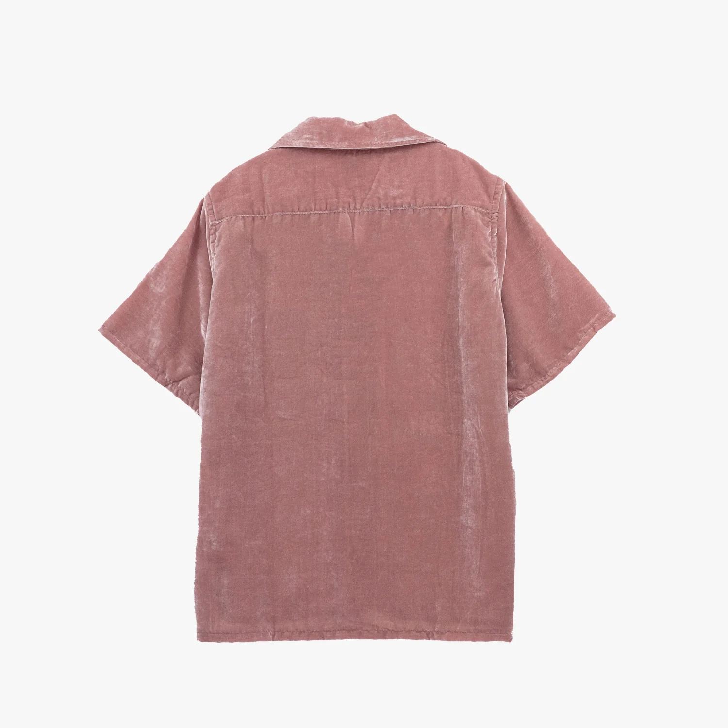 Needles ITALIAN COLLAR S/S SHIRT, Pink - Image 4