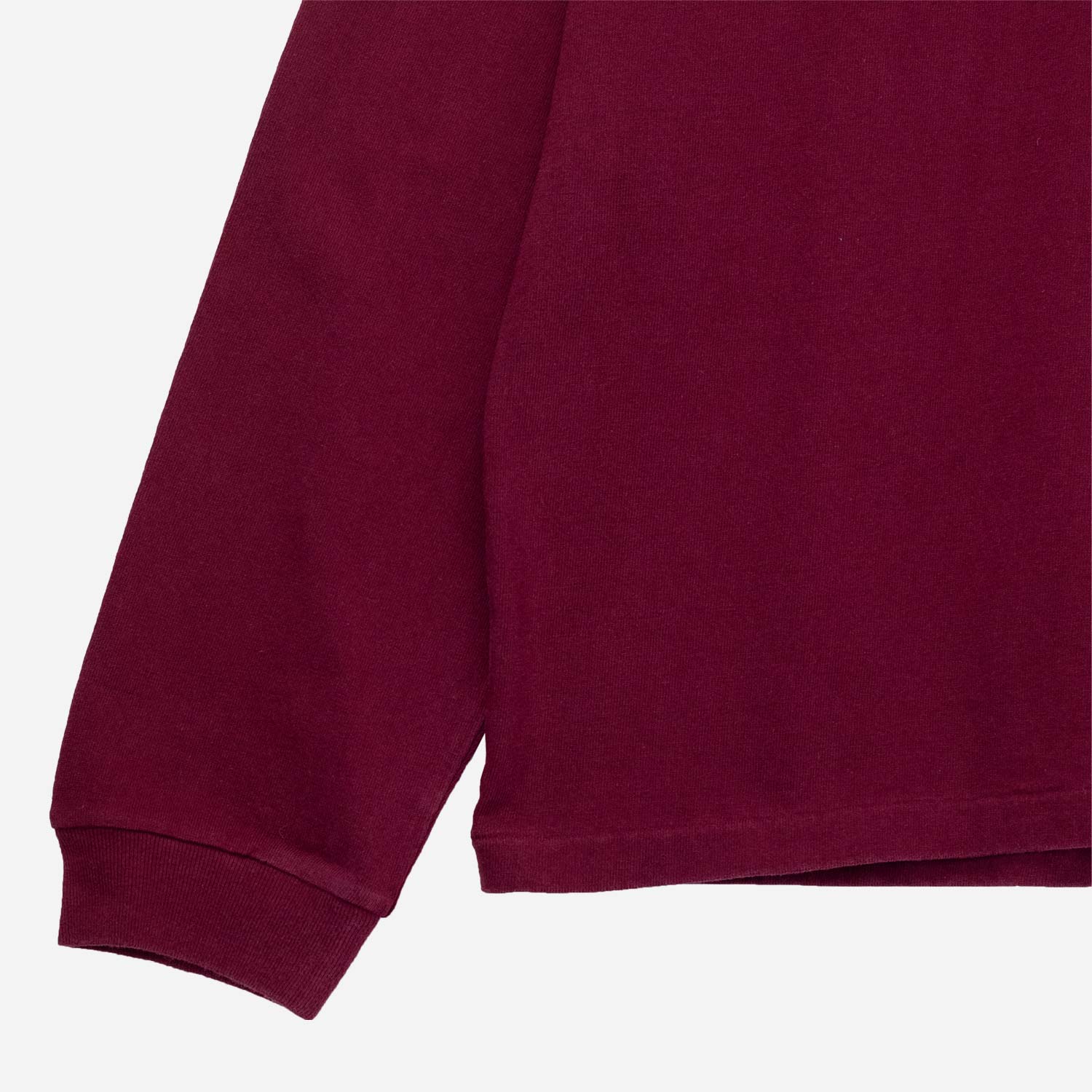 Needles L/S POCKET TEE, Burgundy - Image 3
