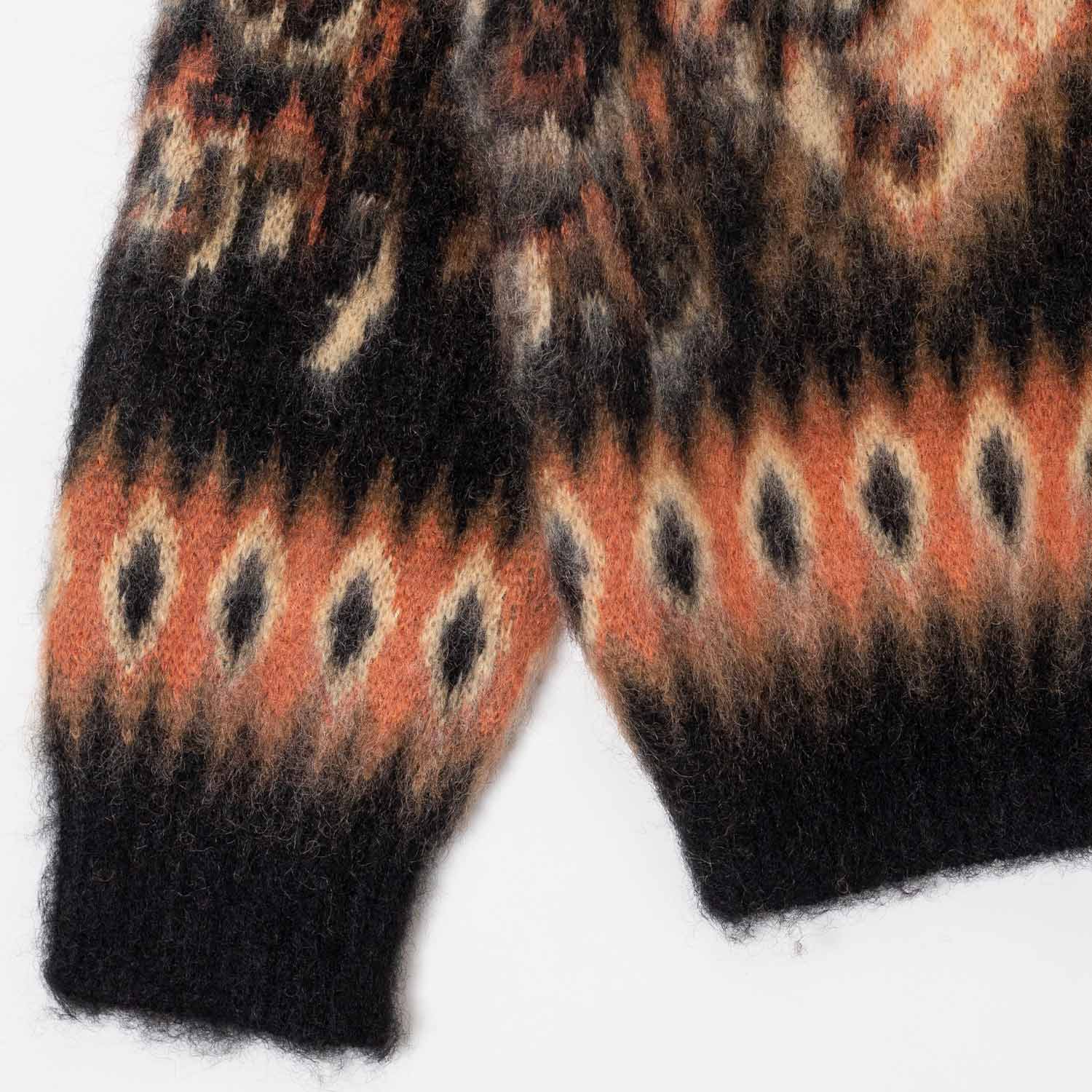 NEEDLES MOHAIR CARDIGAN BLACK - Image 3