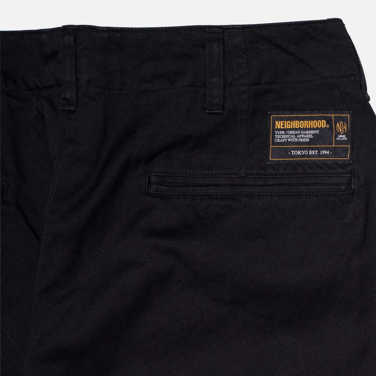CLASSIC CHINO PANTS, Black - Image 4