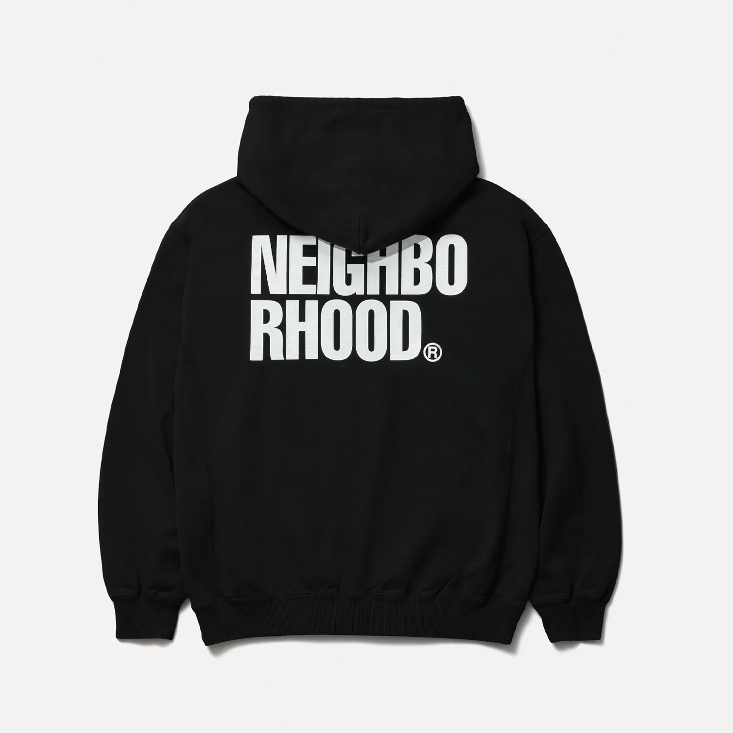 Neighborhood CLASSIC SWEAT ZIP HOODIE LS, Black - Image 2