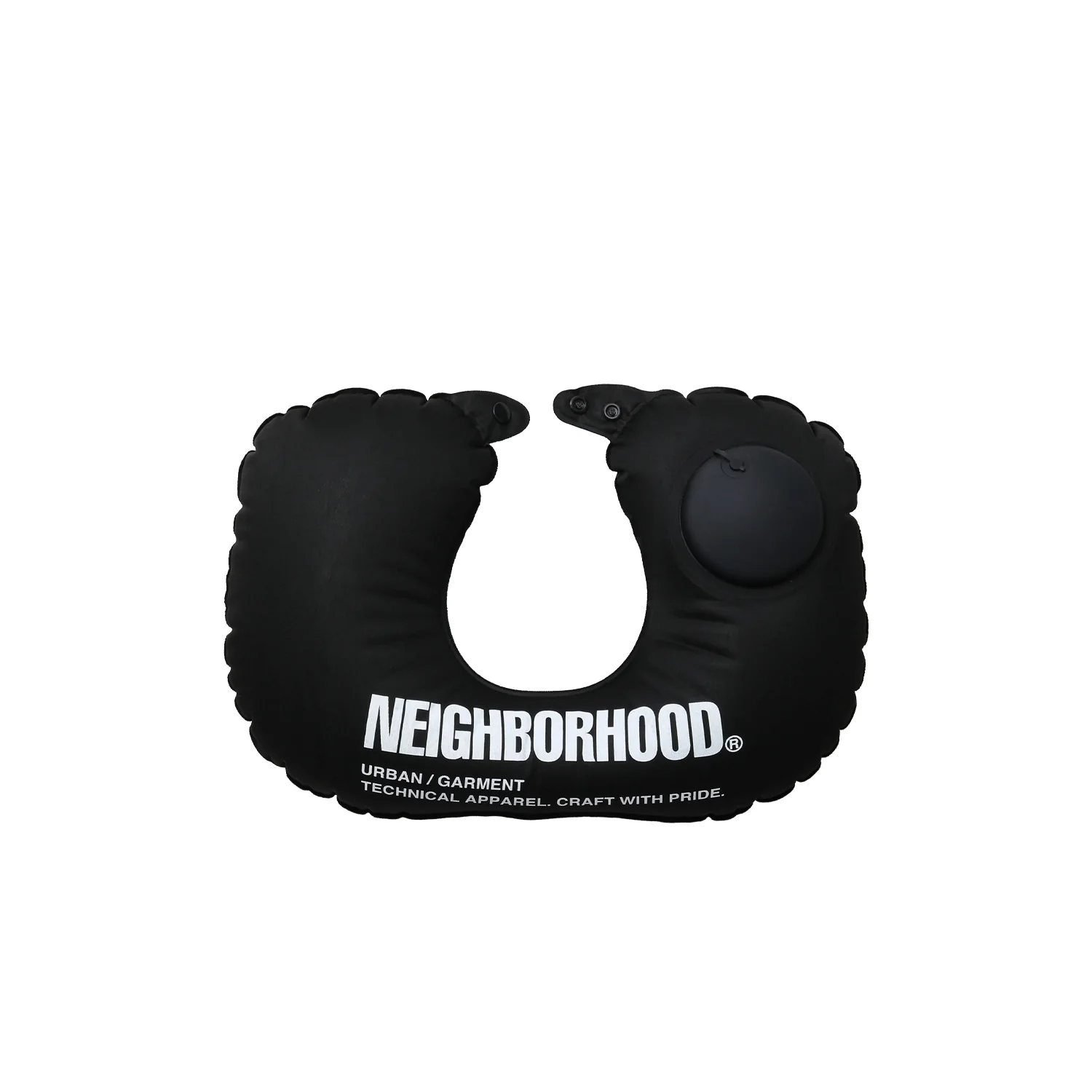 Neighborhood AIR NECK PILLOW, Black
