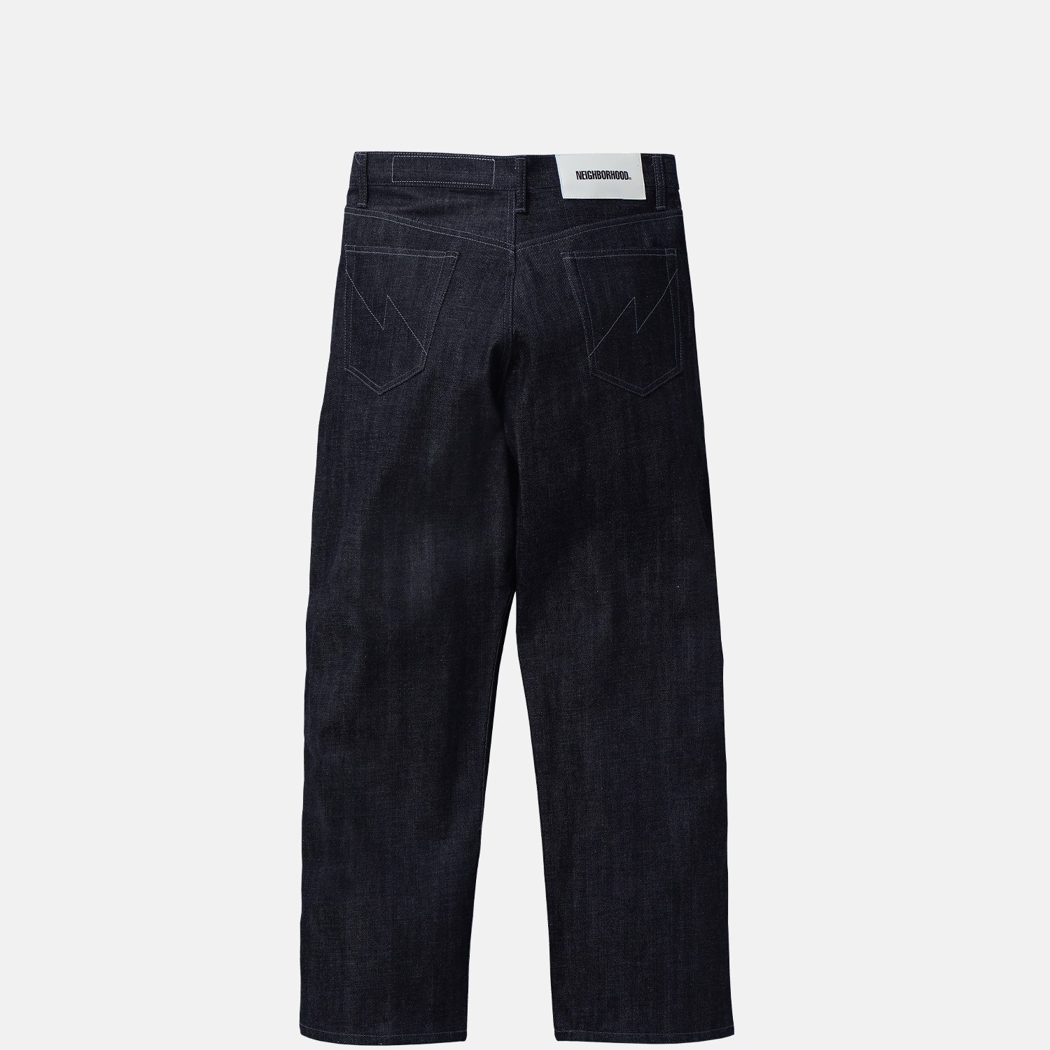 Neighborhood RIGID DENIM DP WIDE PANTS, Indigo - Image 2