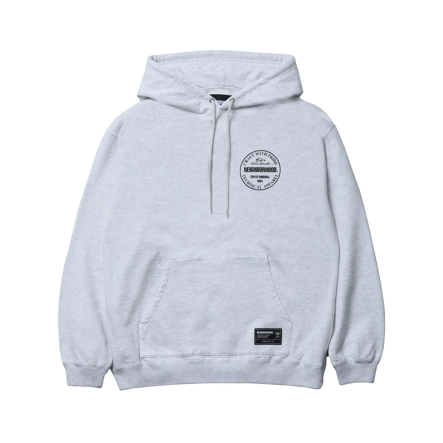 Neighborhood STAPLE SWEAT HOODIE LS , Oatmeal
