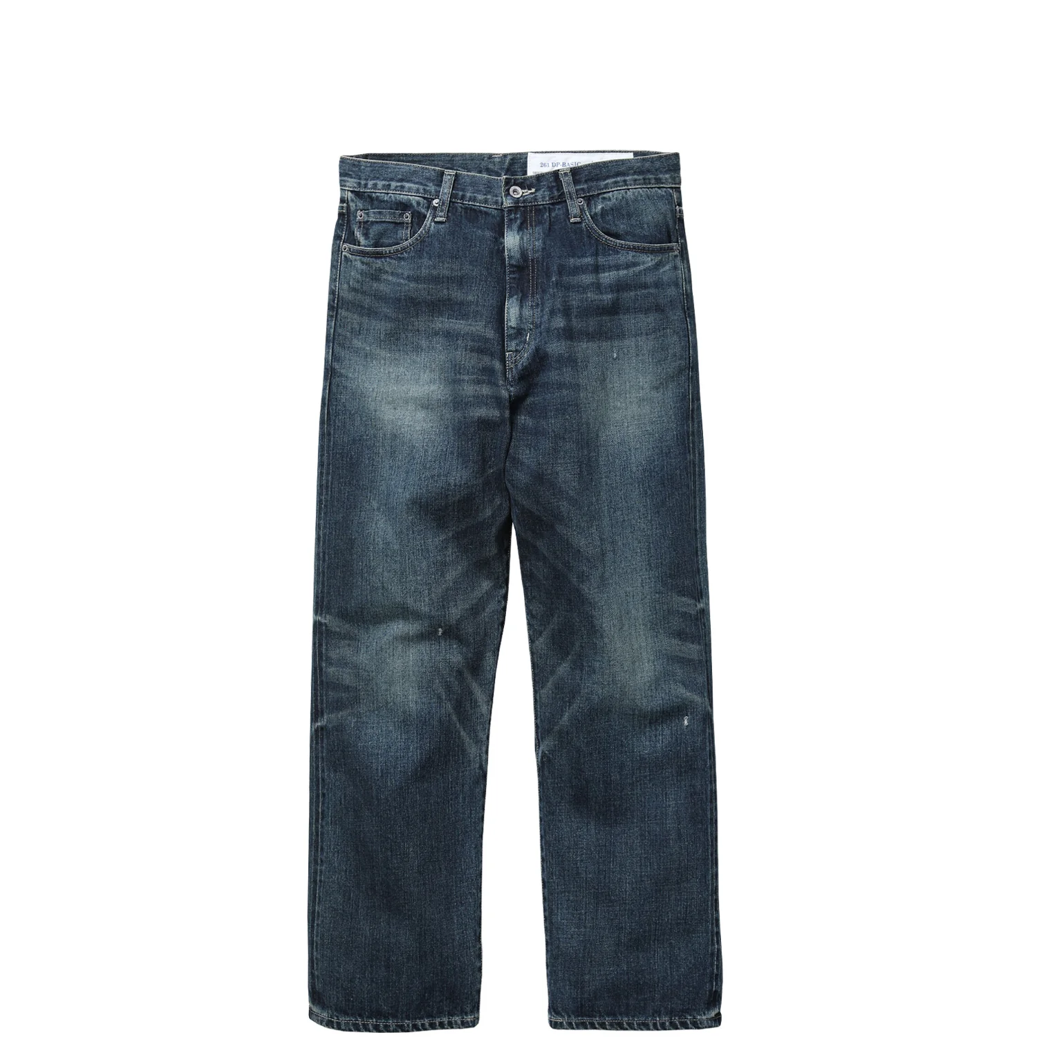 Neighborhood WASHED DENIM DP BASIC PANT, Indigo