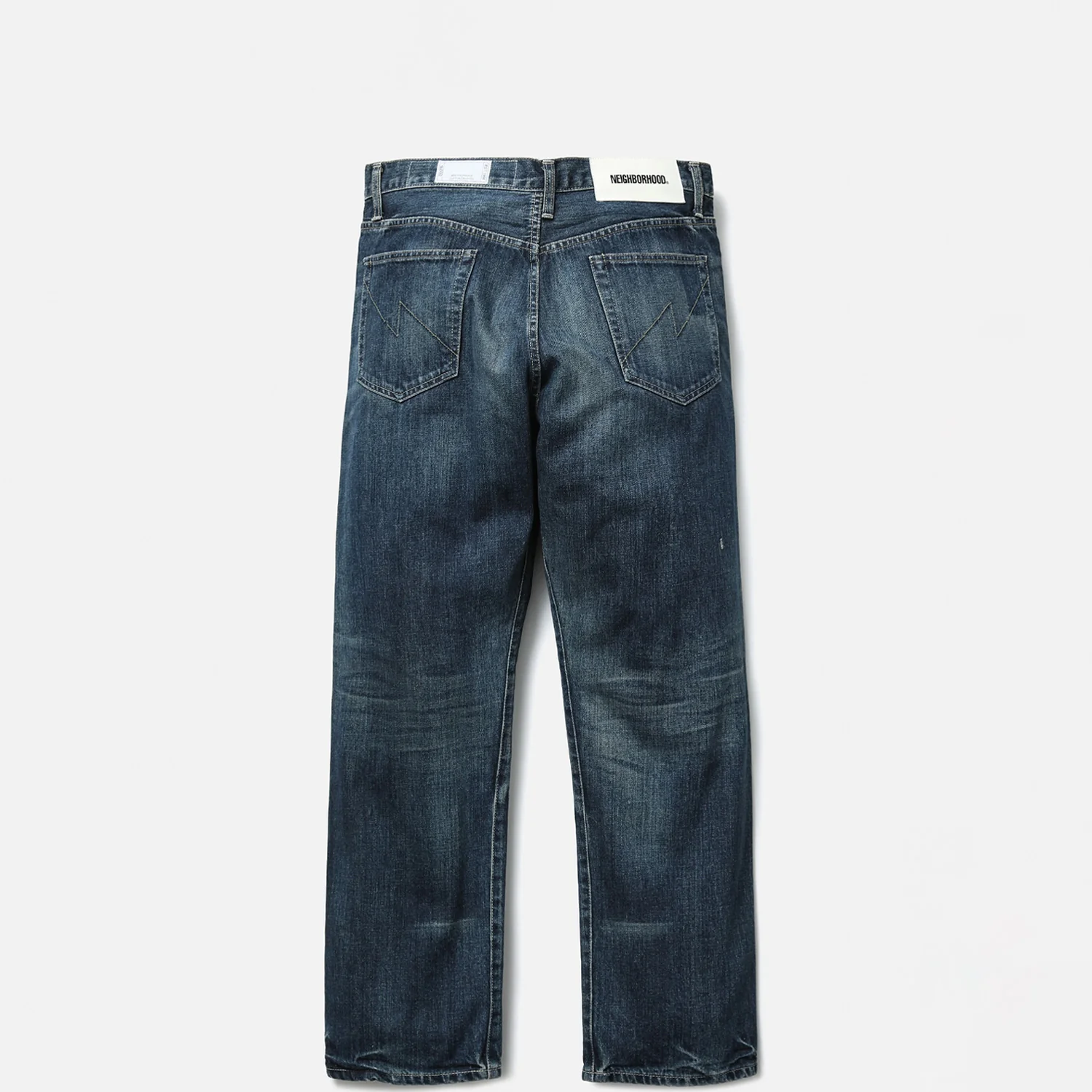 Neighborhood WASHED DENIM DP BASIC PANT, Indigo - Image 2