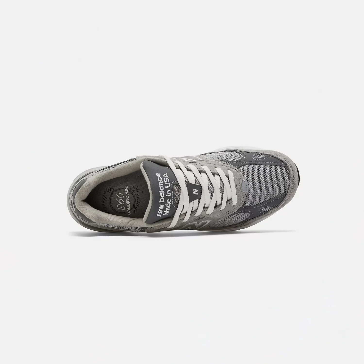 New Balance MR993GL MADE IN USA, Grey/GREY 006/White - Image 4