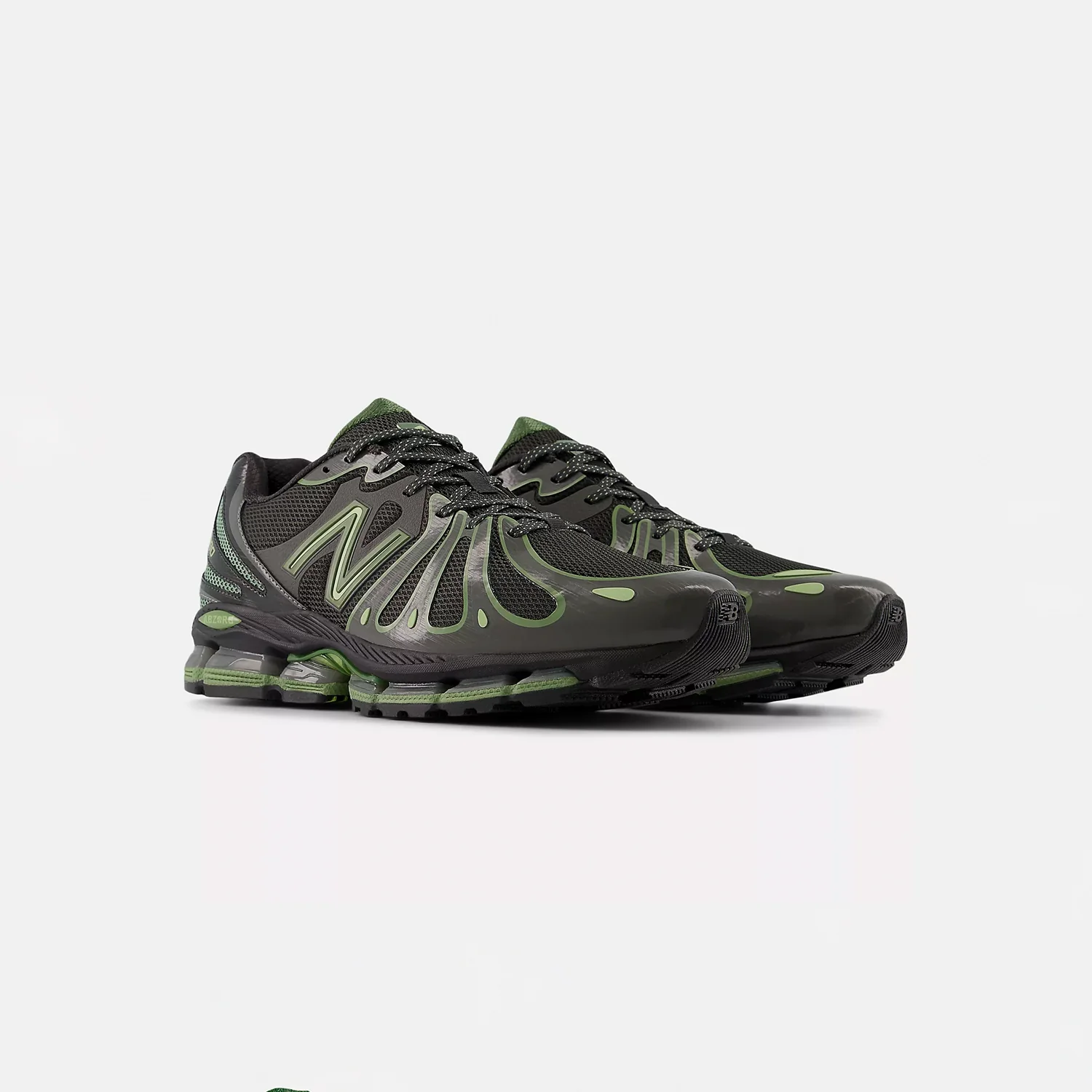 New Balance U189071H, Faded Black/Utility Green - Image 3