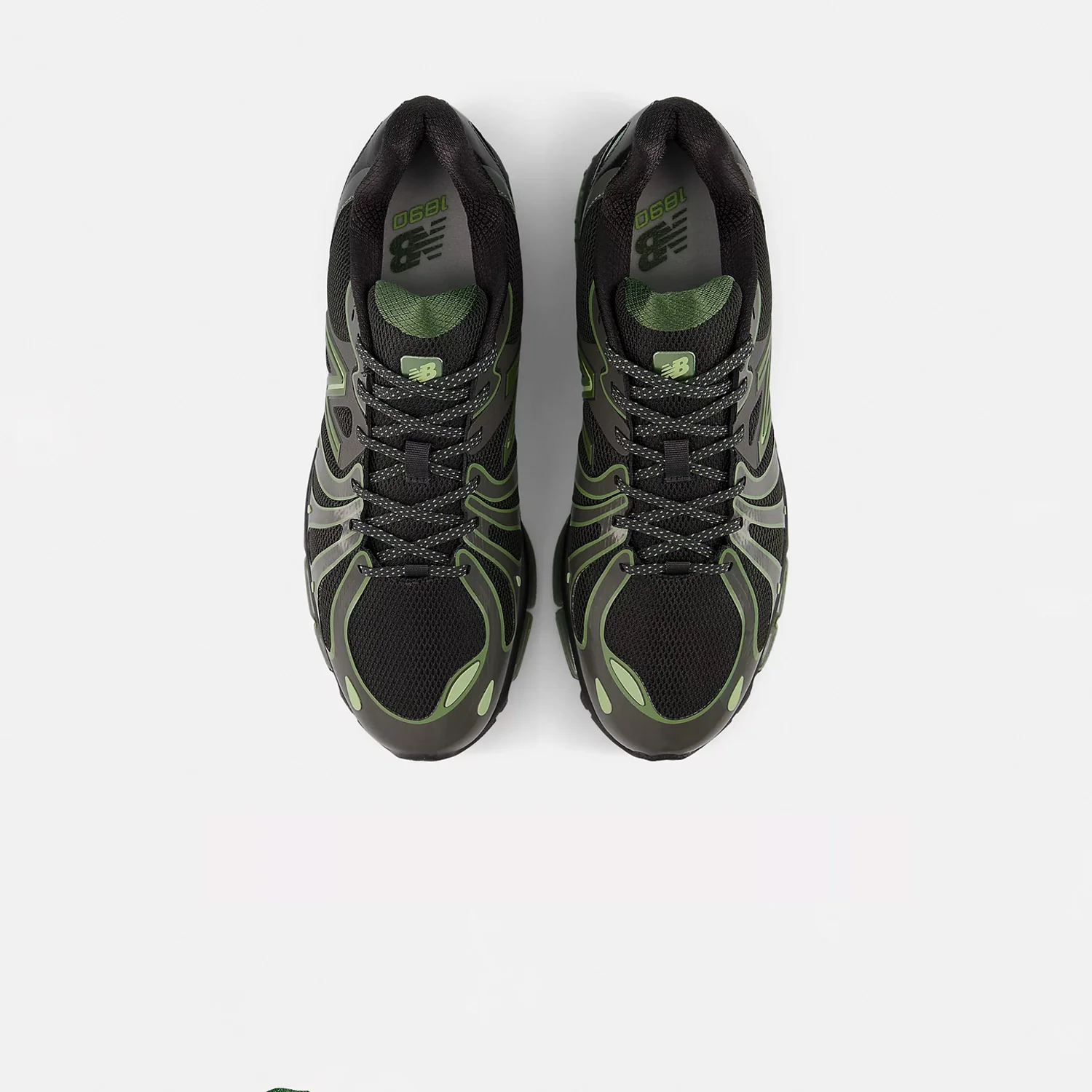 New Balance U189071H, Faded Black/Utility Green - Image 4