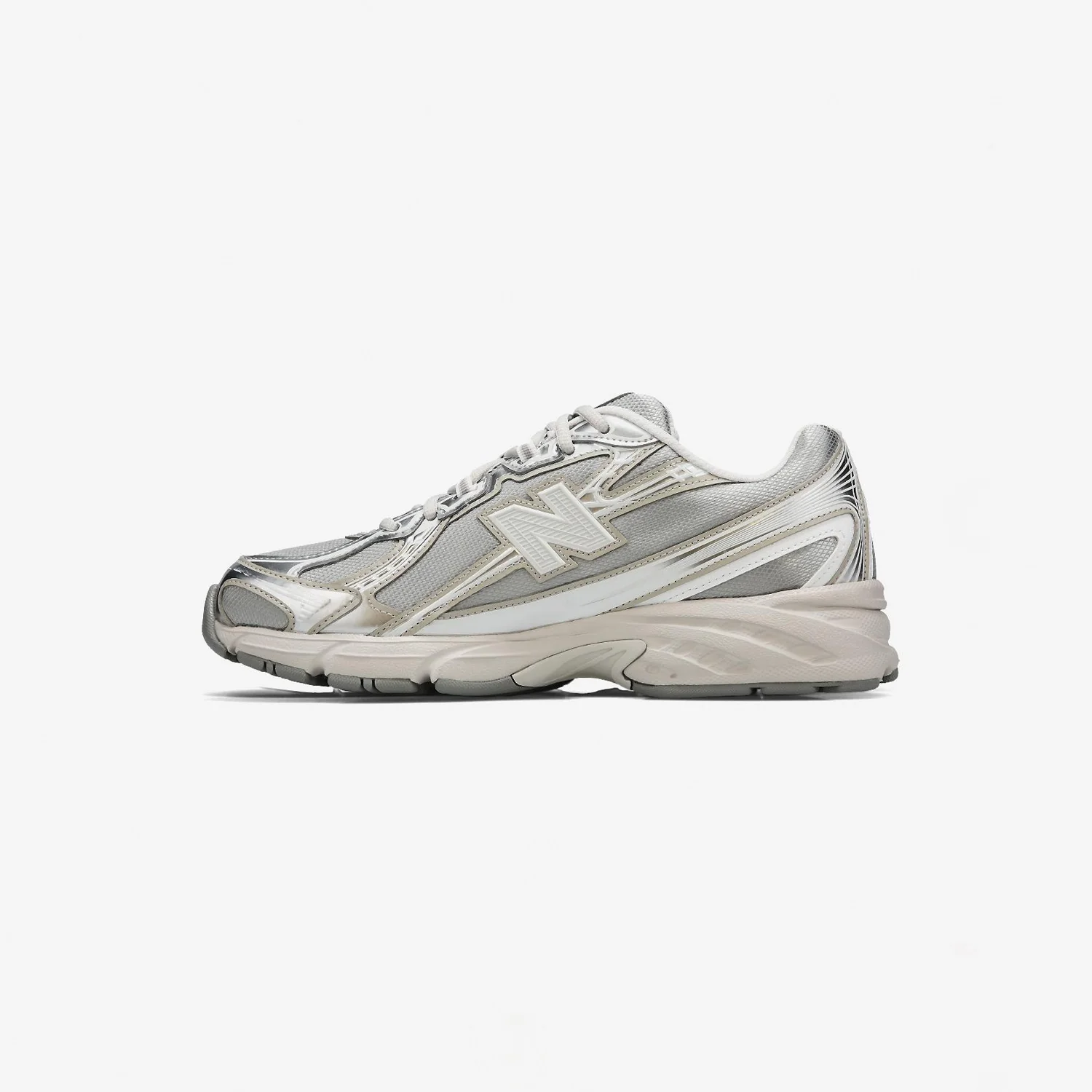 New Balance U7405I7, Metallic Silver/Metallic Silver - Image 2