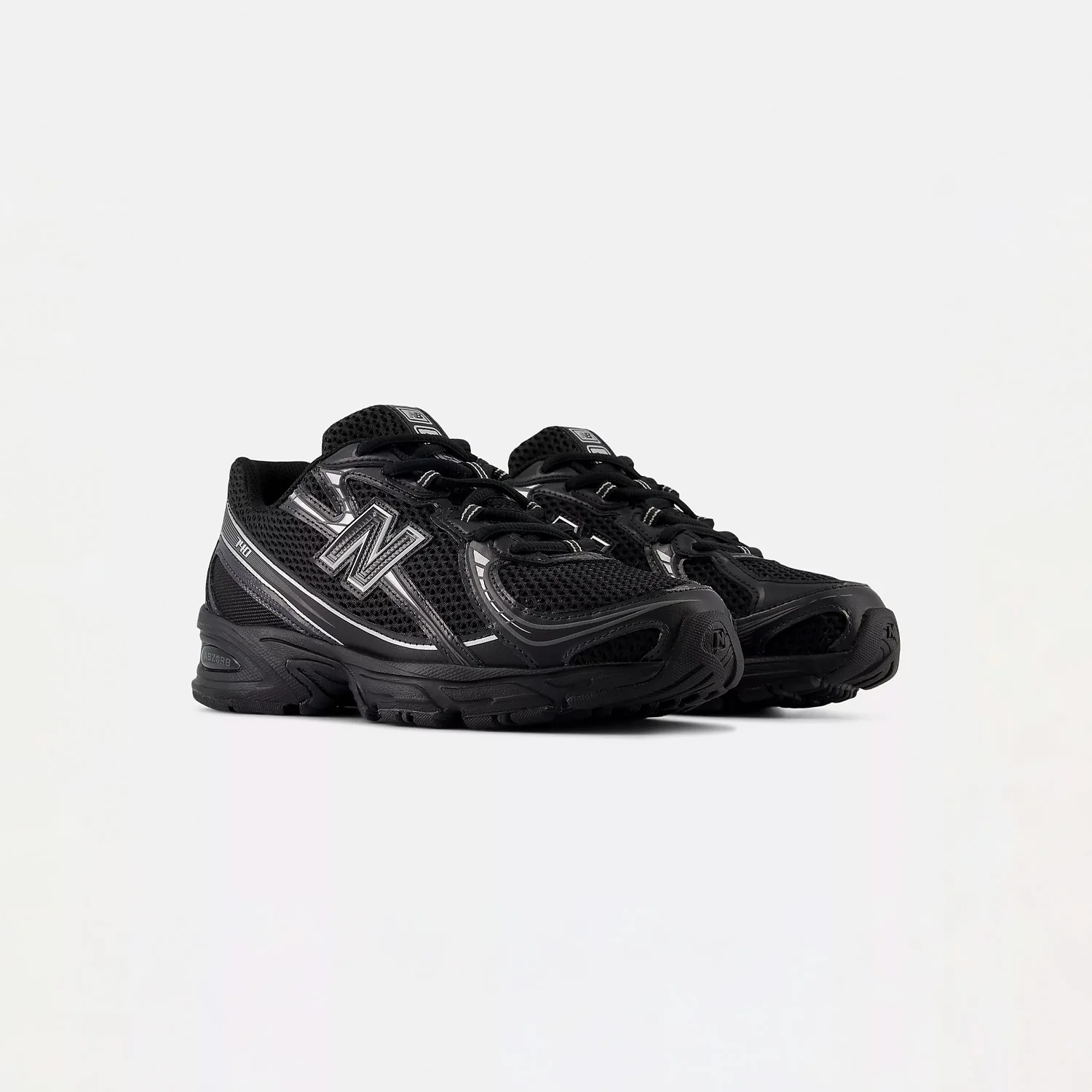 New Balance U740BM2, Black/Silver Metallic - Image 5