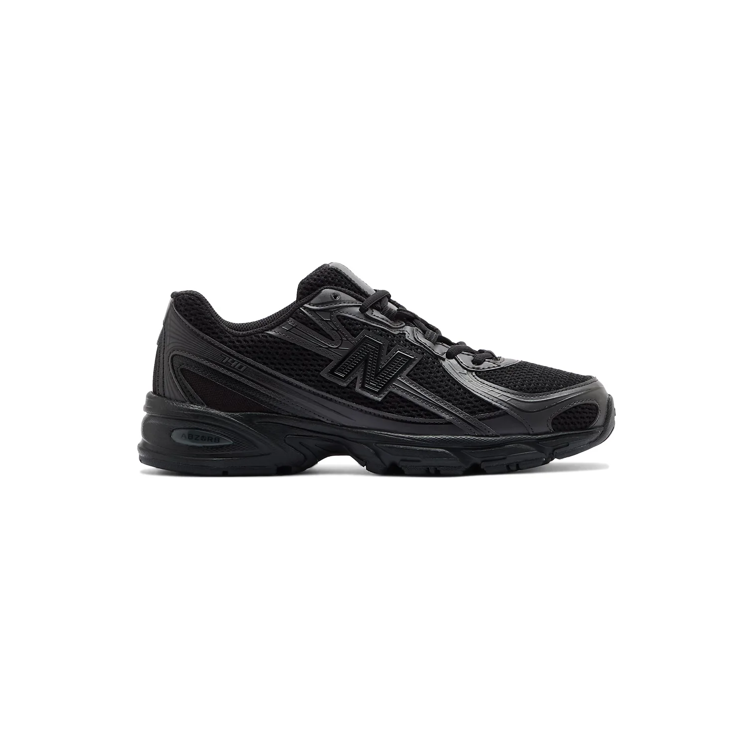 New Balance U740BO2, Black/Black Cement