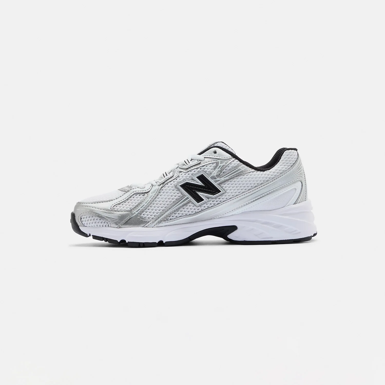 New Balance U740NW2, White/Silver Metallic - Image 2