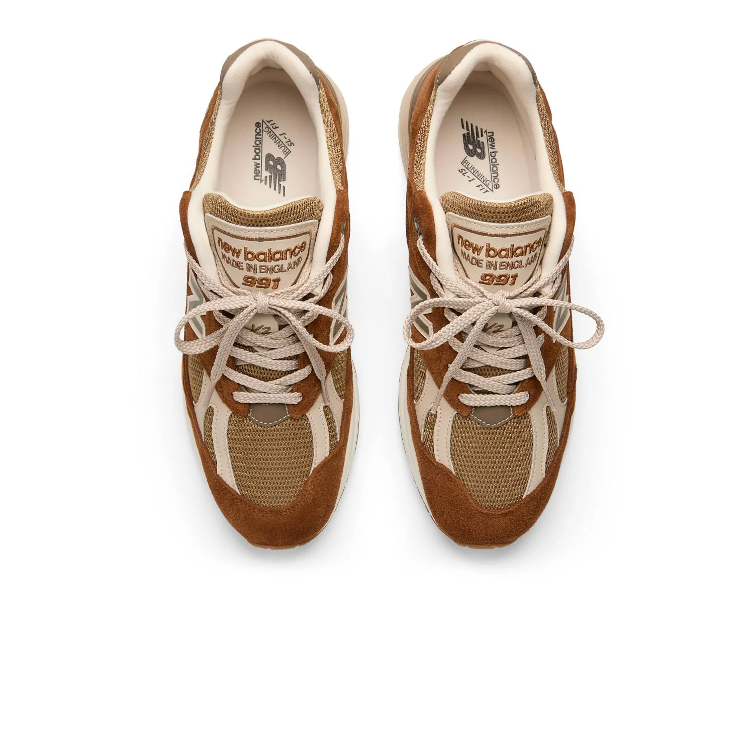New Balance U991GB2 MADE IN UK, Caramel Cafe/Dijon - Image 3