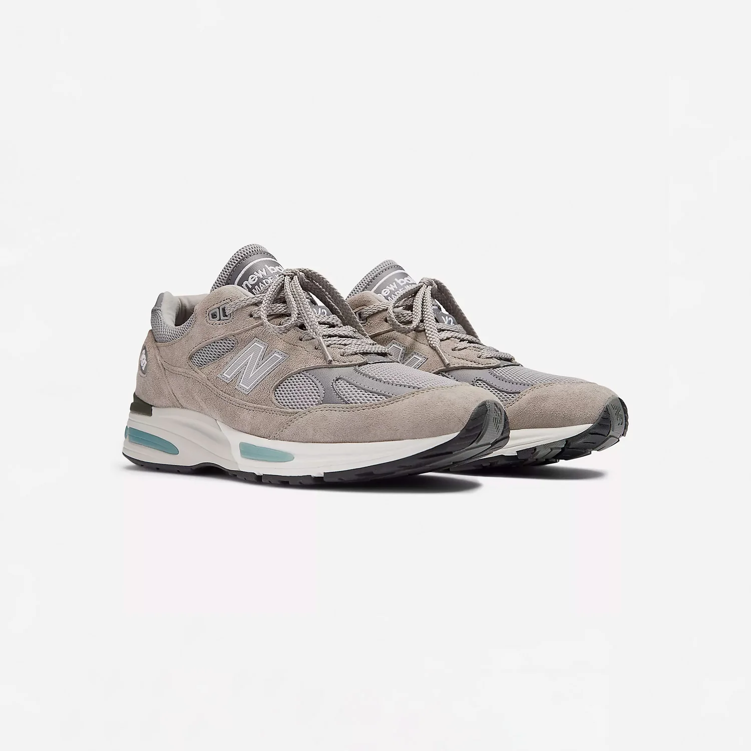 New Balance U991GL2 MADE IN UK, Dove/Alloy/Silver - Image 3
