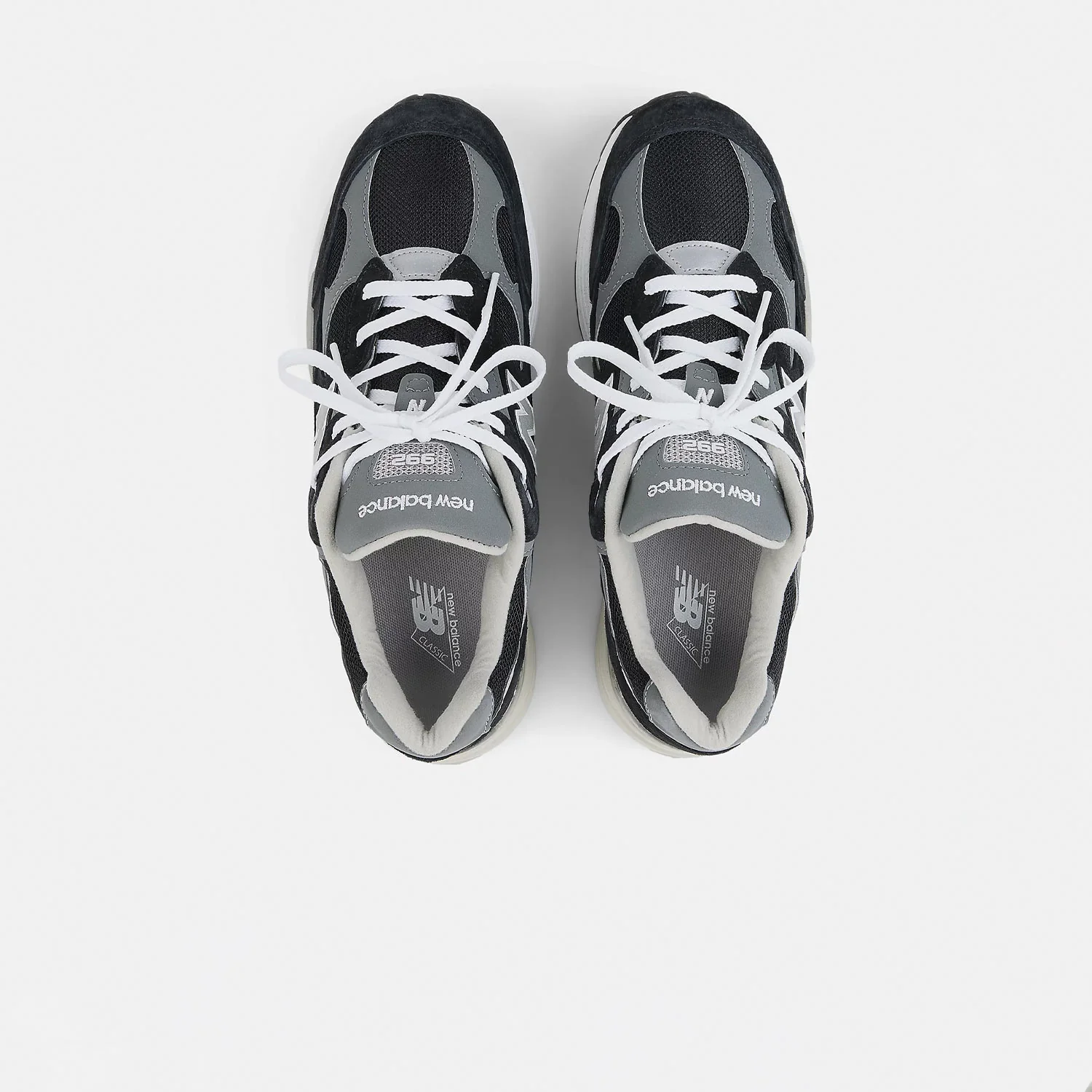 New Balance U992BK MADE IN USA, Black/Grey/Silver Metallic - Image 4