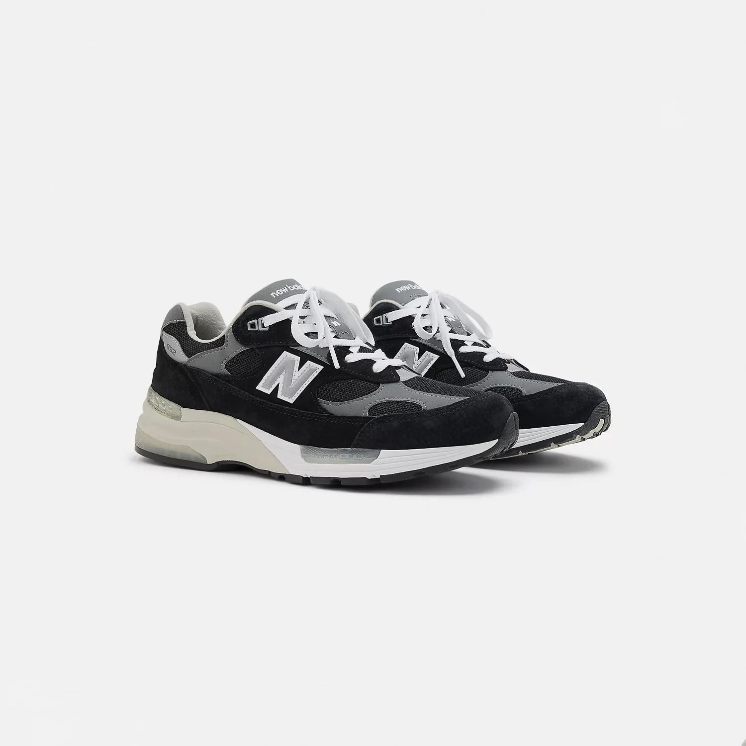 New Balance U992BK MADE IN USA, Black/Grey/Silver Metallic - Image 5