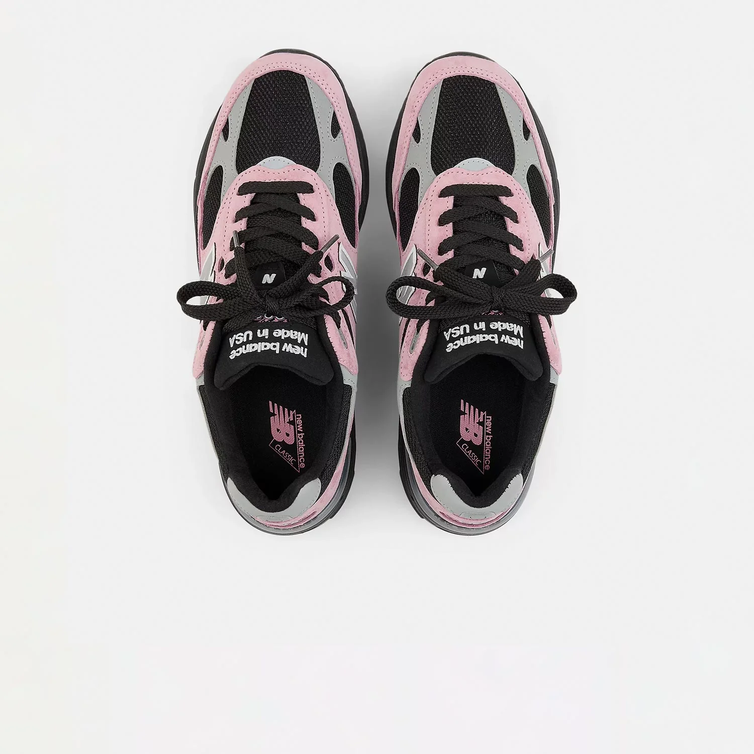 New Balance U993PB, Pink Taffy/Black/Slate Grey - Image 4