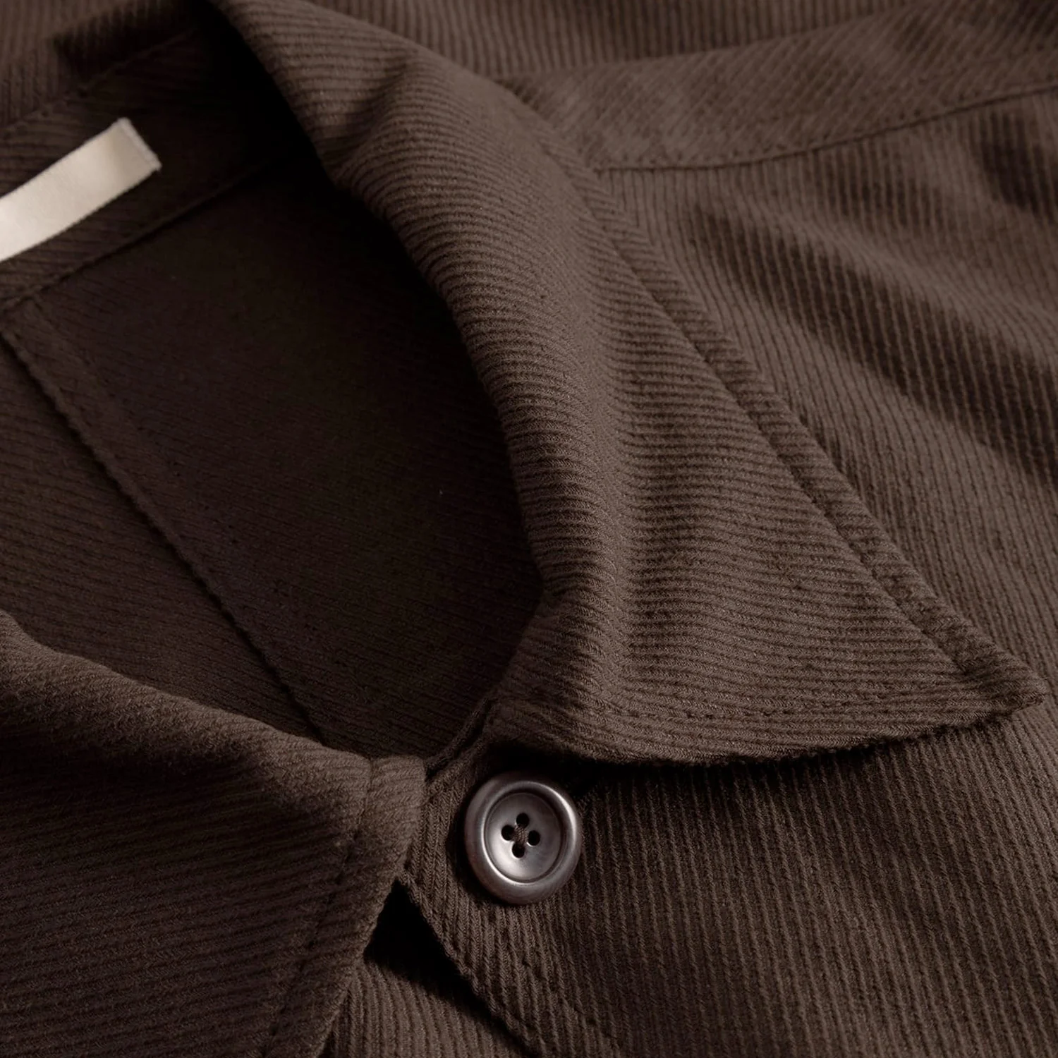 Norse Projects ARRESKOV COTTON LINEN OVERSHIRT, Delicioso Brown - Image 3