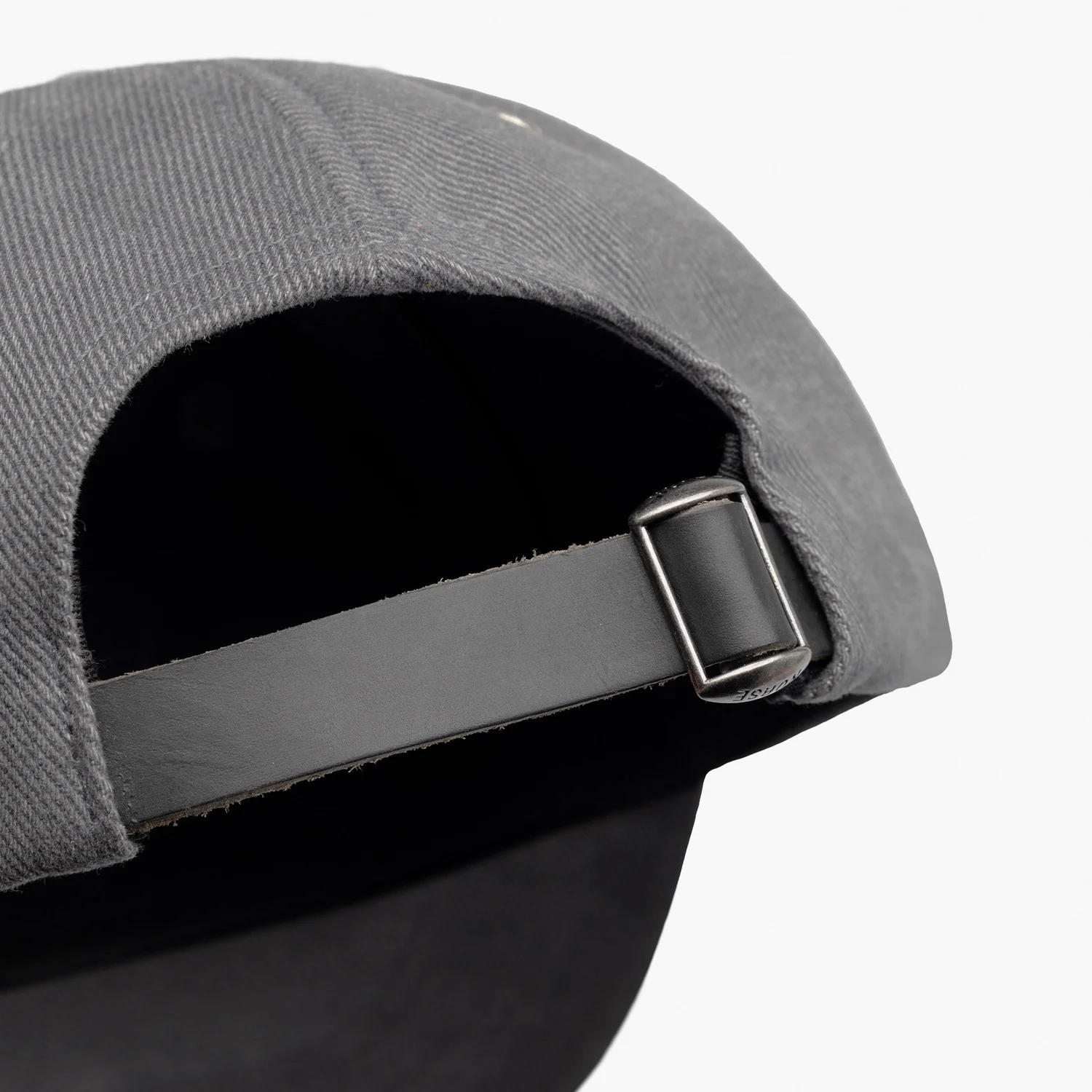 Norse Projects BULL TWILL DENIM 6-PANEL CAP, Graphite - Image 2
