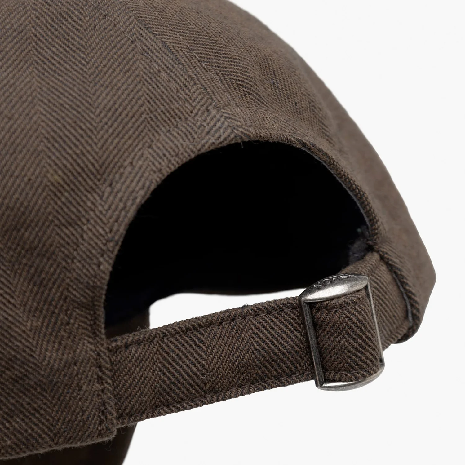 Norse Projects COTTON WOOL 6-PANEL CAP, Delicioso Brown - Image 2