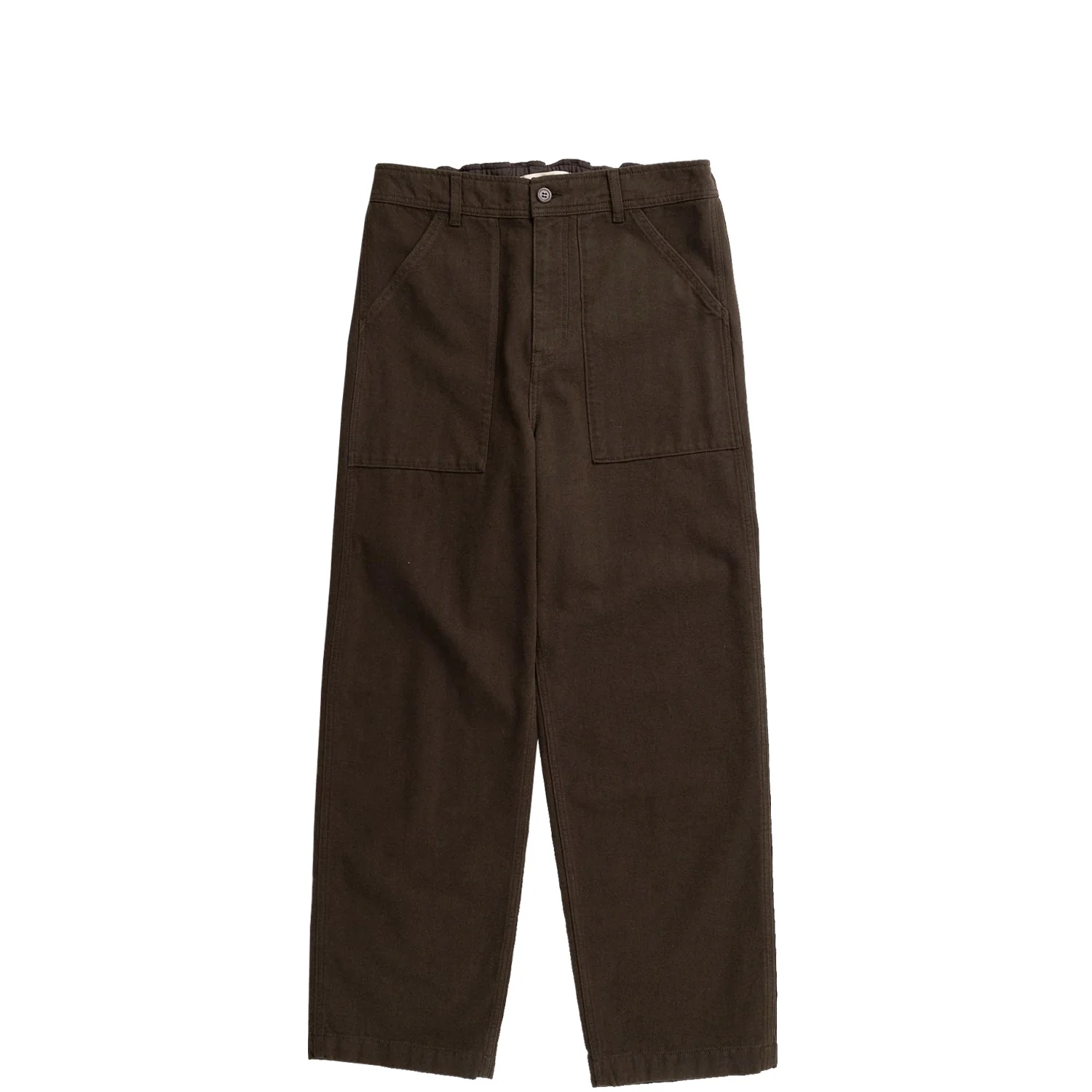 Norse Projects KVITFJELL RELAXED COTTON WOOL PANT, Delicioso Brown