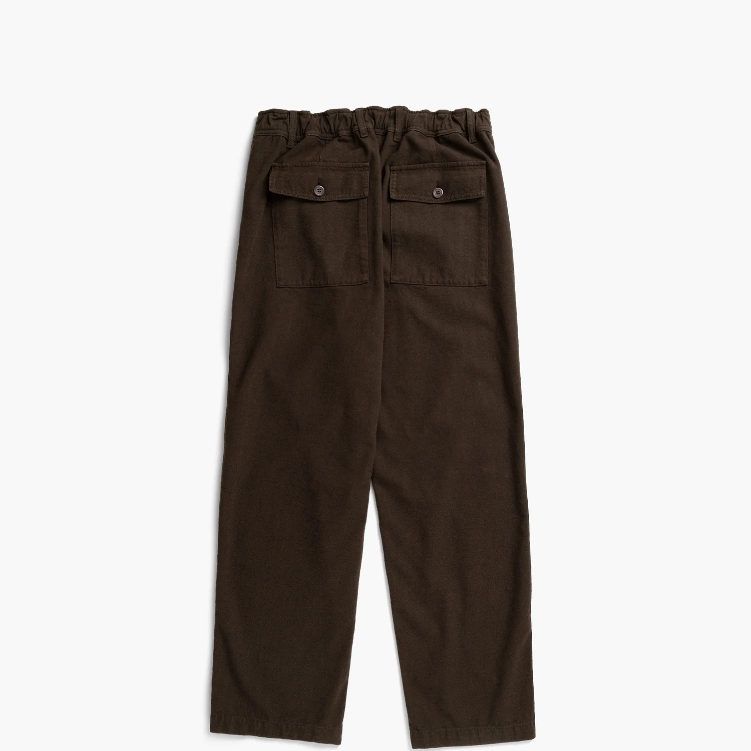 Norse Projects KVITFJELL RELAXED COTTON WOOL PANT, Delicioso Brown - Image 2