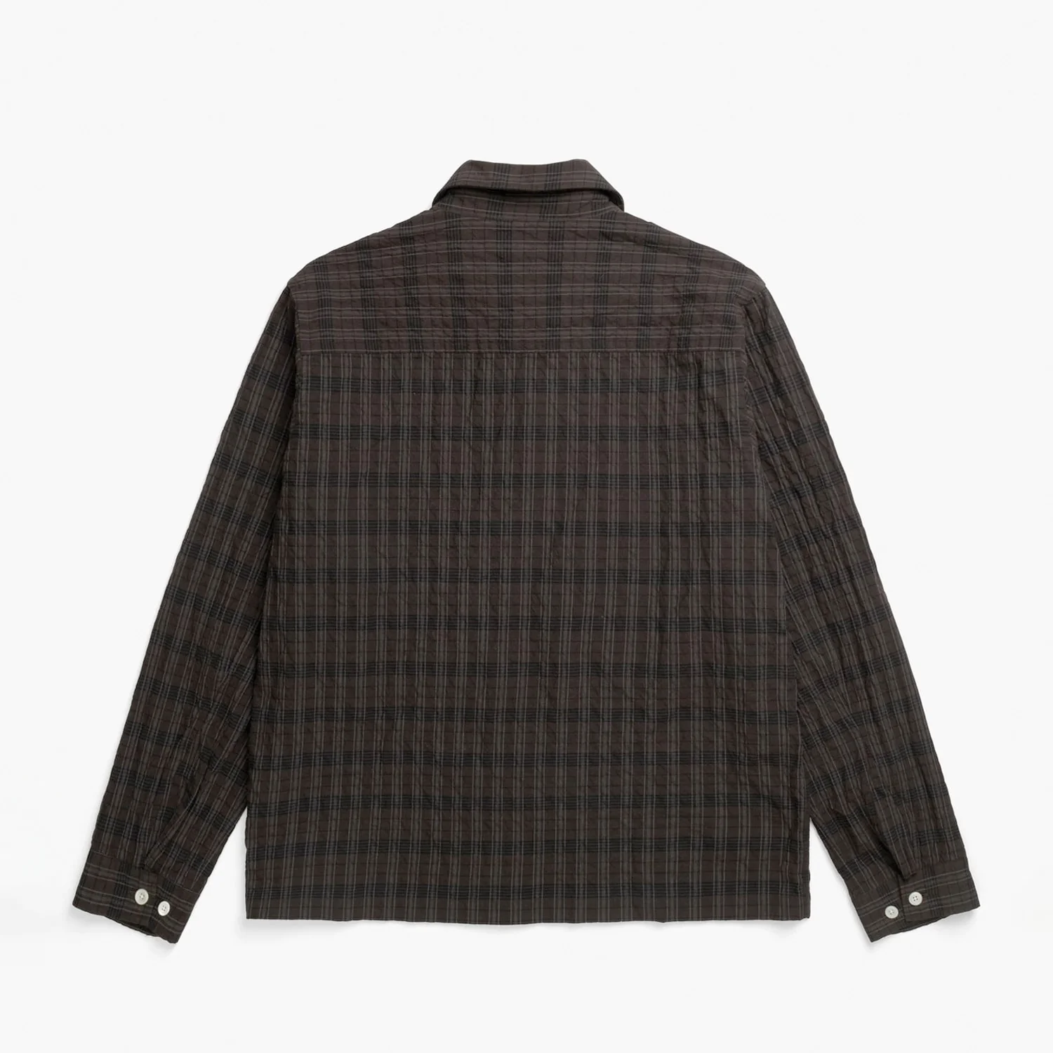 Norse Projects MOLS HUNTING CHECK SHIRT, Delicioso Brown - Image 2