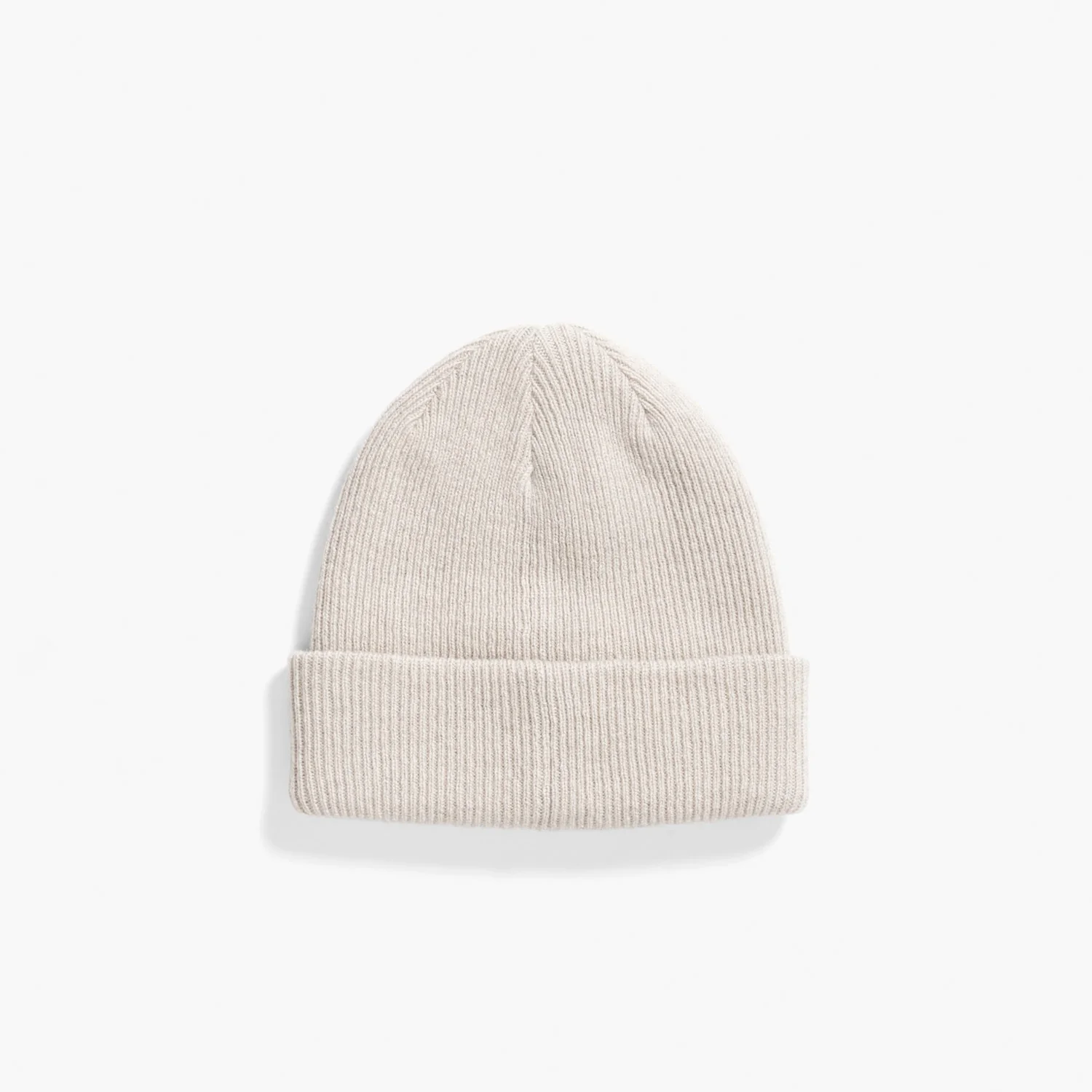 Norse Projects MERINO LAMBSWOOL BEANIE, Oatmeal - Image 2