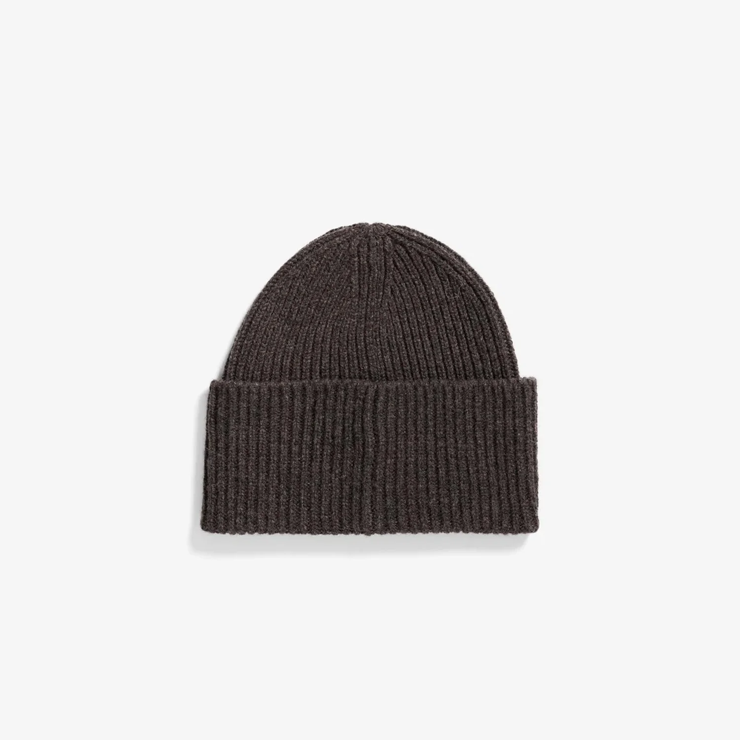 Norse Projects STANDARD MERINO LAMBSWOOL BEANIE, Heathland Brown - Image 2