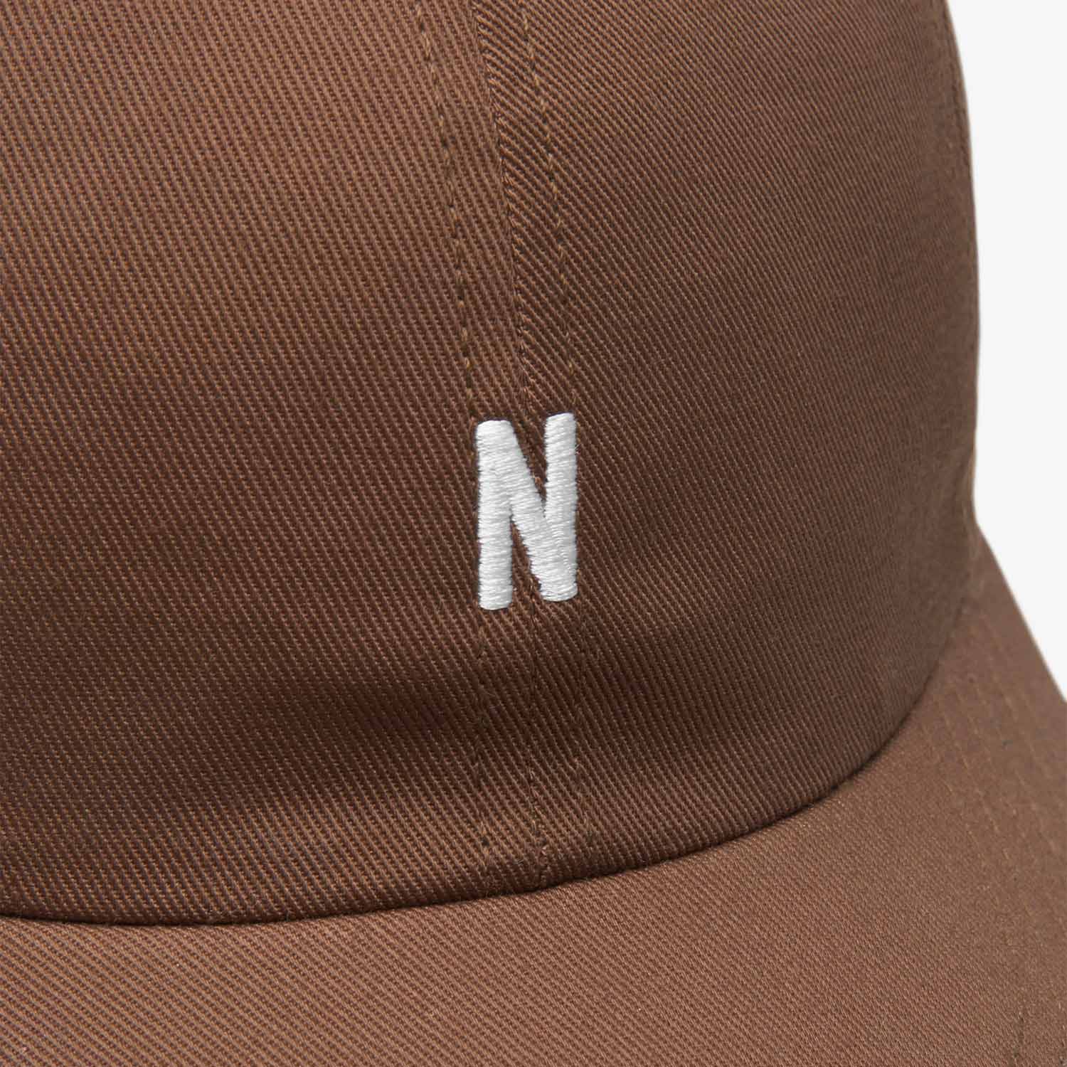 Norse Projects TWILL SPORTS CAP, Chestnut - Image 2