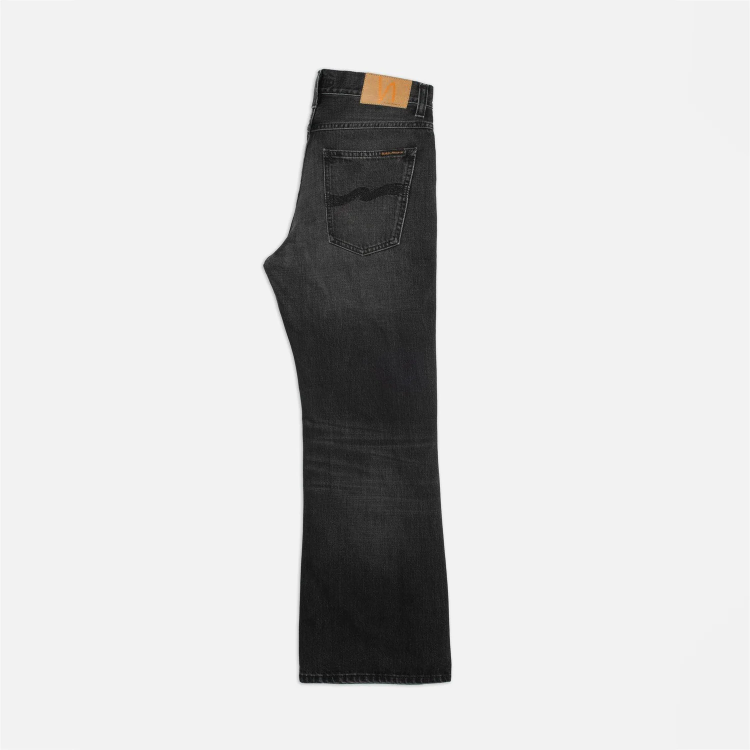 Nudie Jeans FLARE GLENN, Black Storm - Image 2