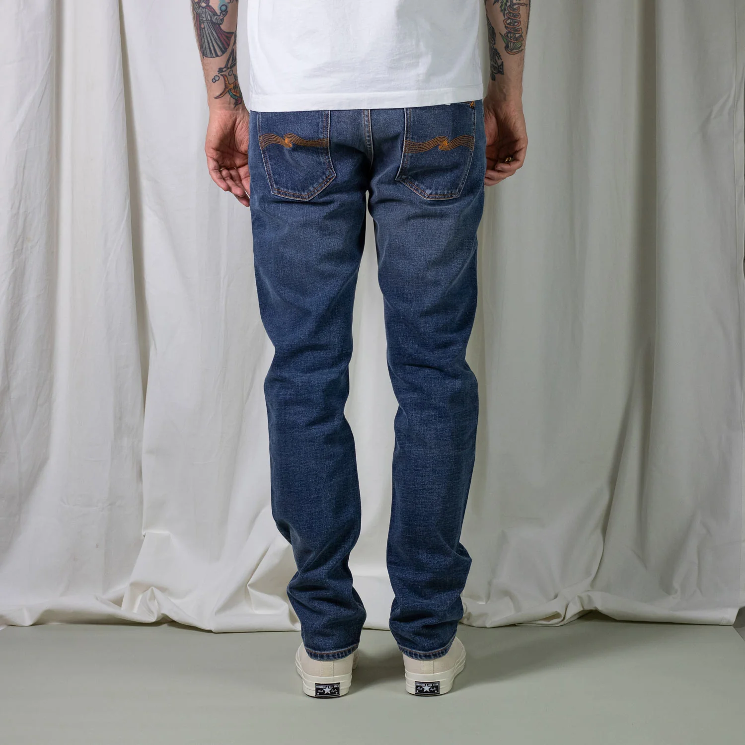 Nudie Jeans LEAN DEAN, Troubled Sea - Image 5