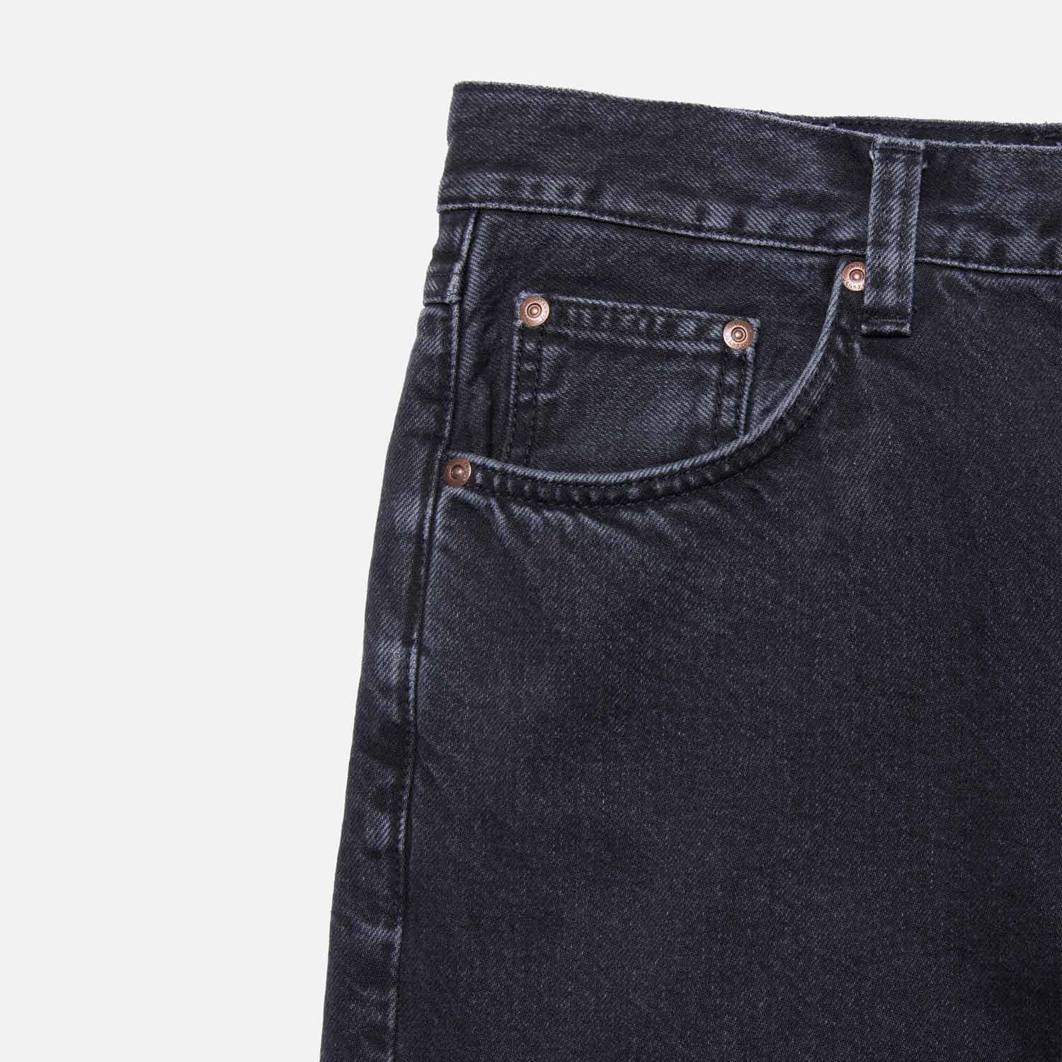 Nudie Jeans RAD RUFUS, Black Vintage - Image 3