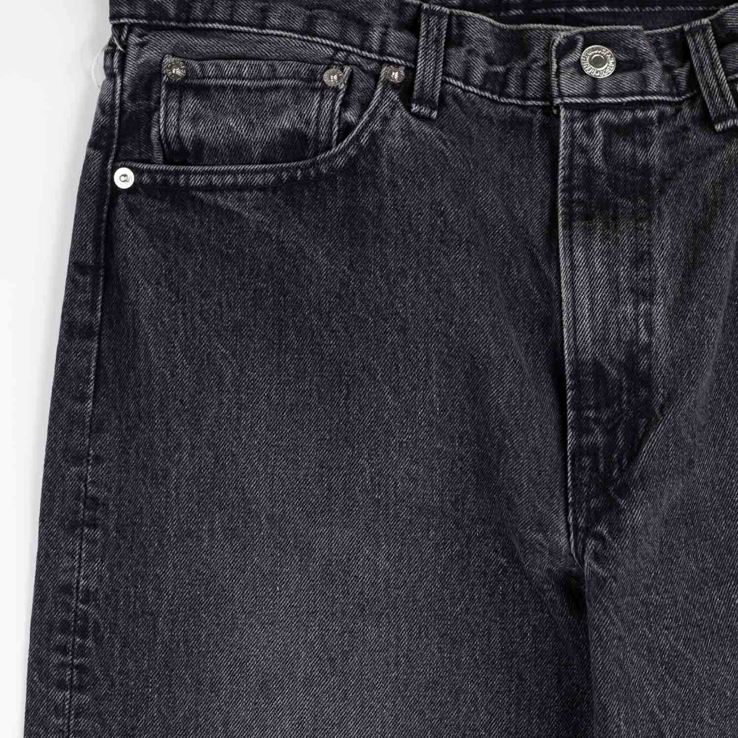 Orslow 107 IVY FIT DENIM, Black Stone - Image 3
