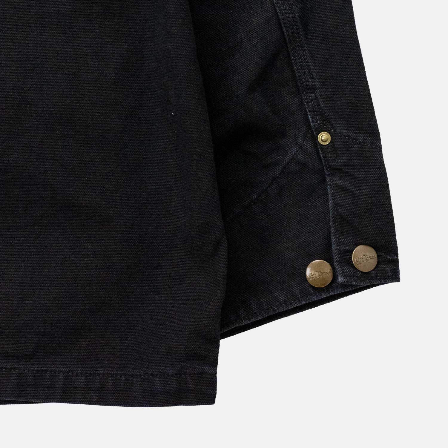 orSlow RELAX FIT OXFORD COVERALL, Black - Image 5