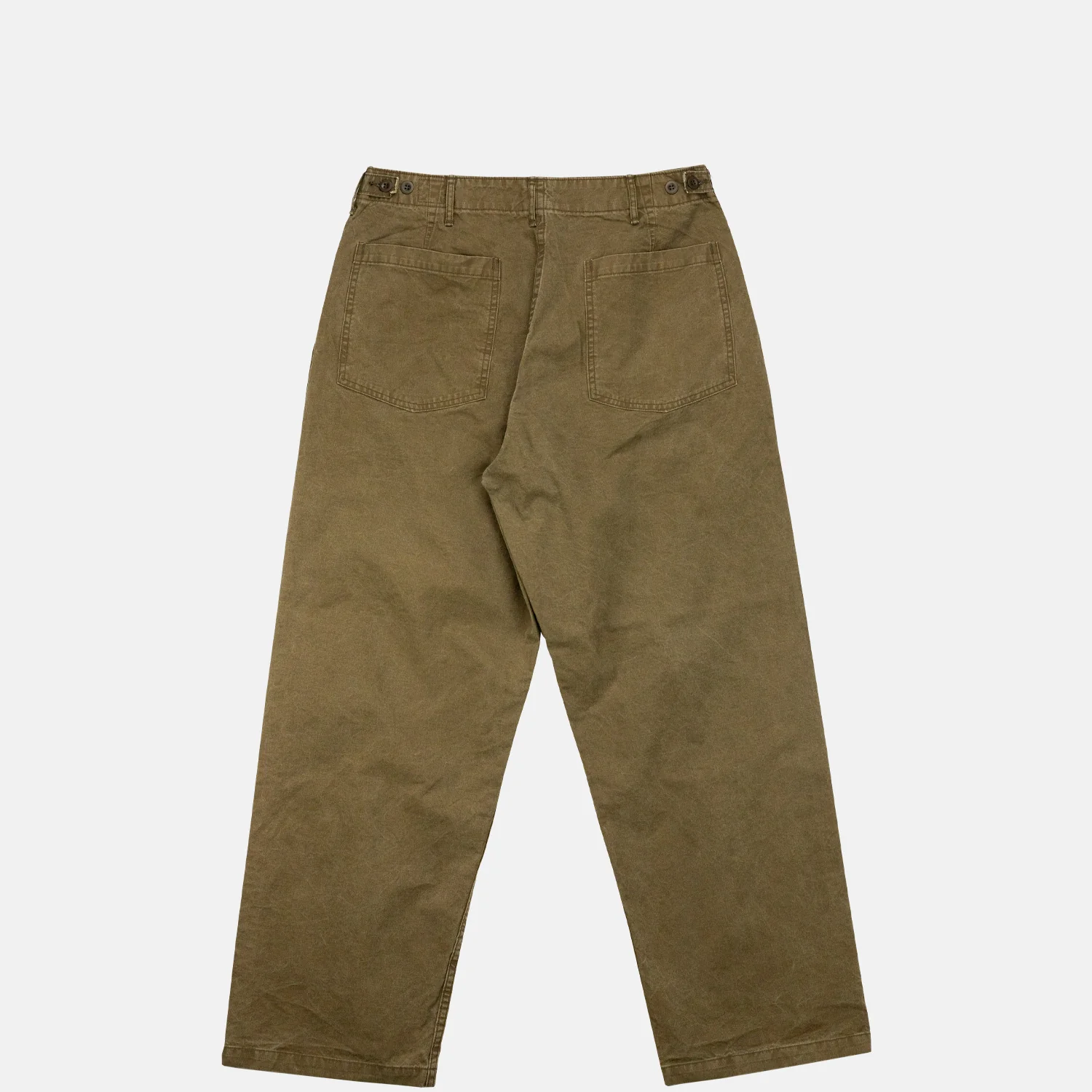 orSlow SUMMER FATIGUE PANTS, Olive - Image 2