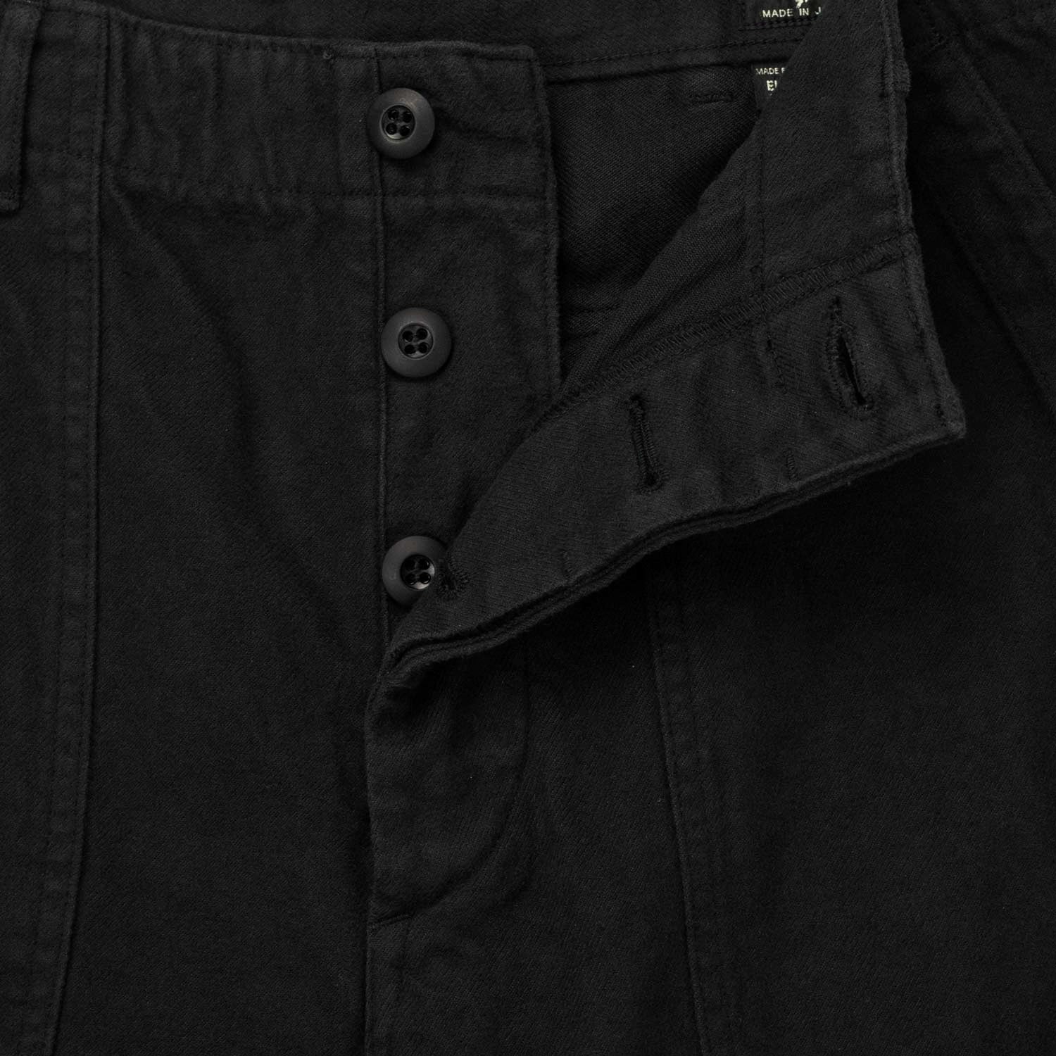 orSlow US ARMY FATIGUE PANTS, Black - Image 3