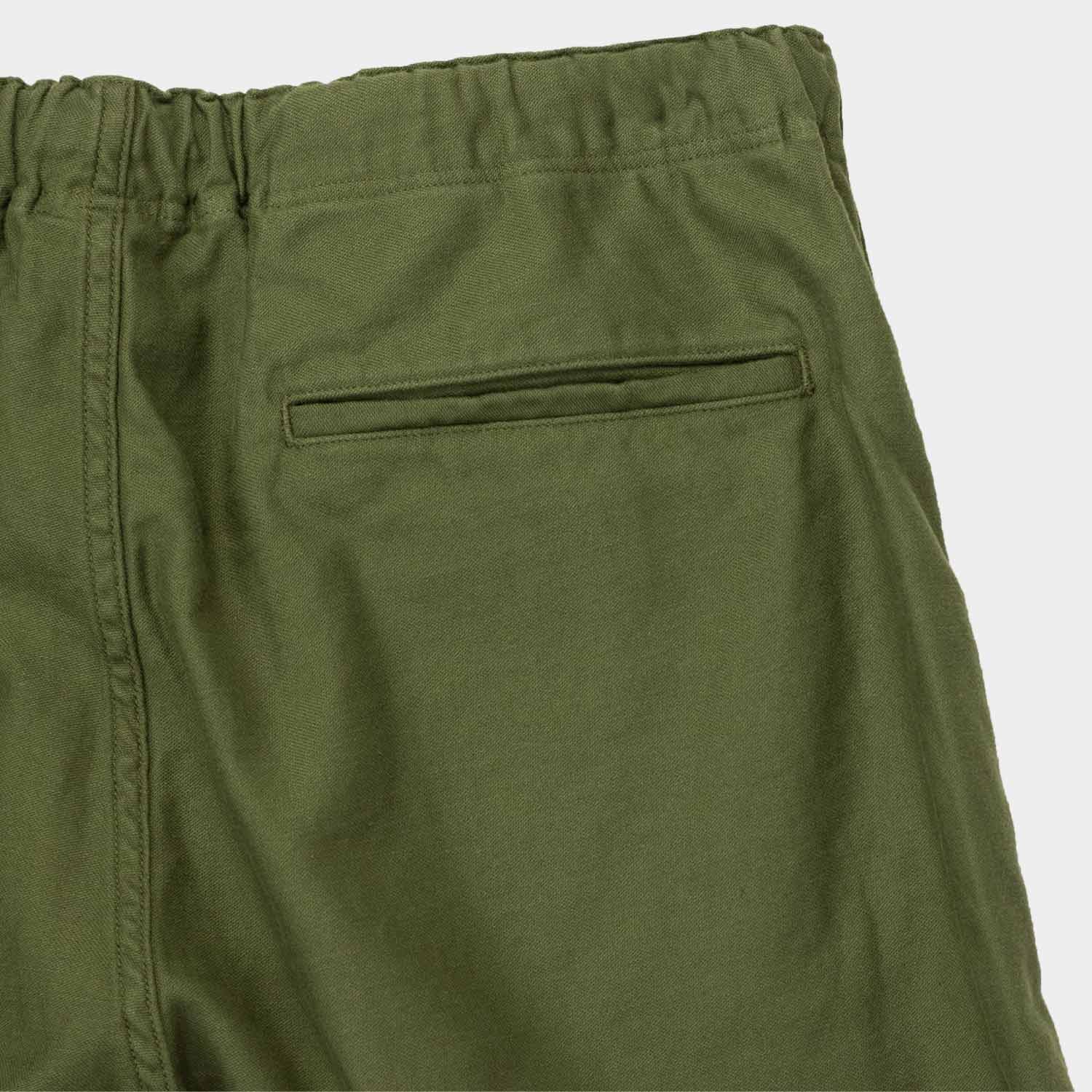 orSlow WIDE FIT NEW YORKER PANT, Dark Olive - Image 3
