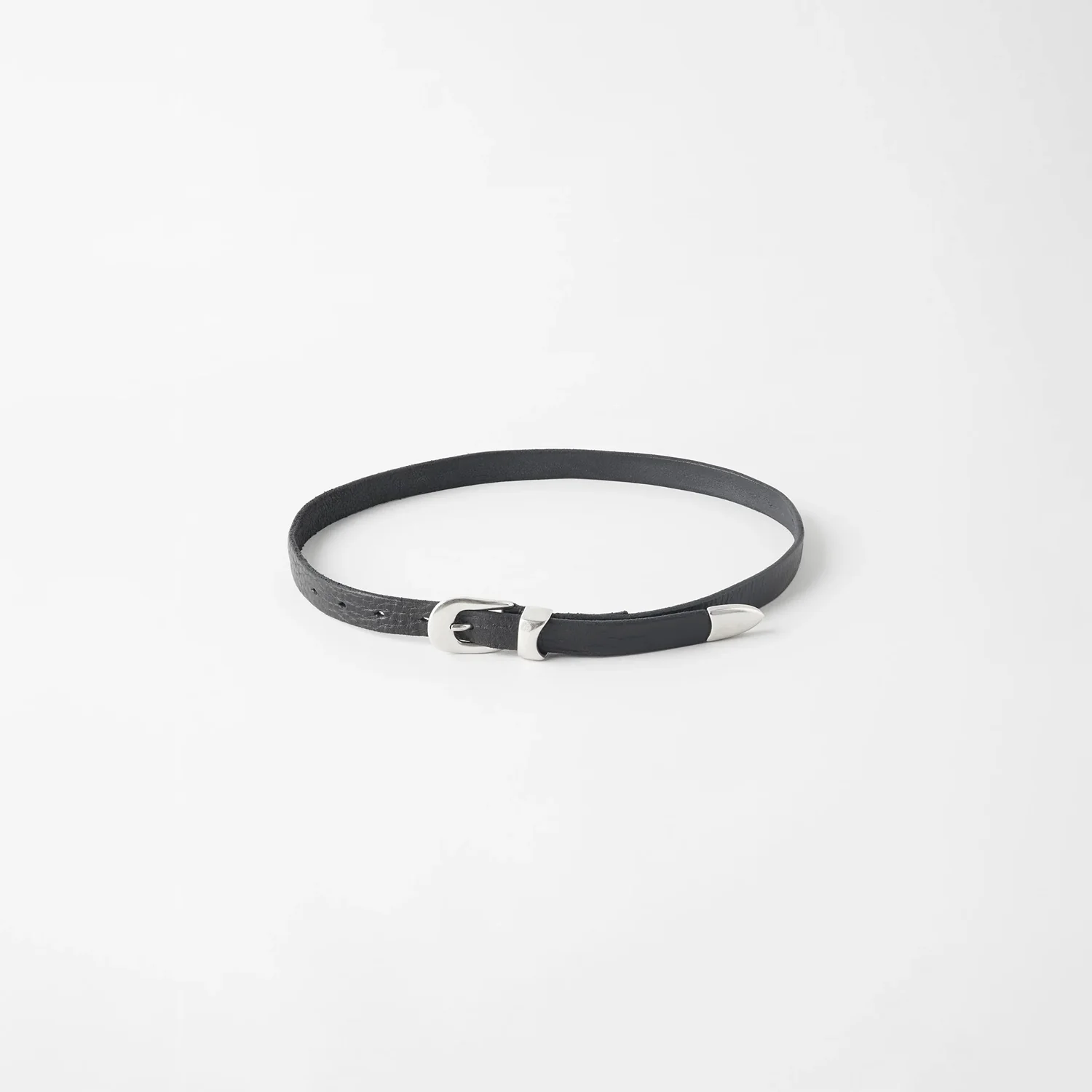 Our Legacy 2 CM BELT, Black - Image 5