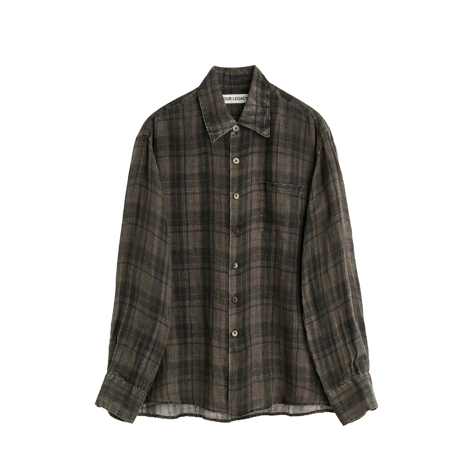 Our Legacy ABOVE SHIRT, Penumbra Check