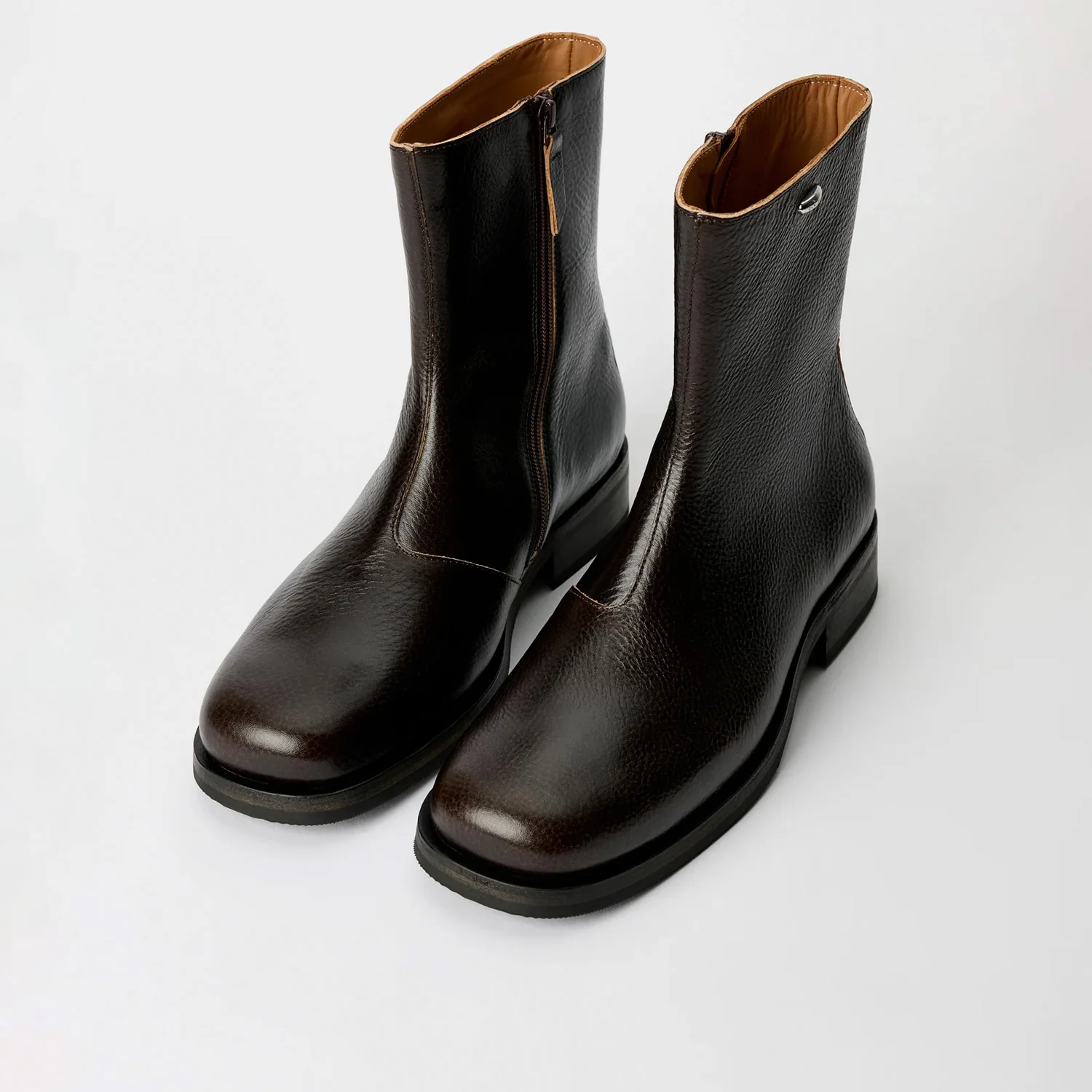 Our Legacy CAMION BOOT, Deep Americano Leather - Image 3