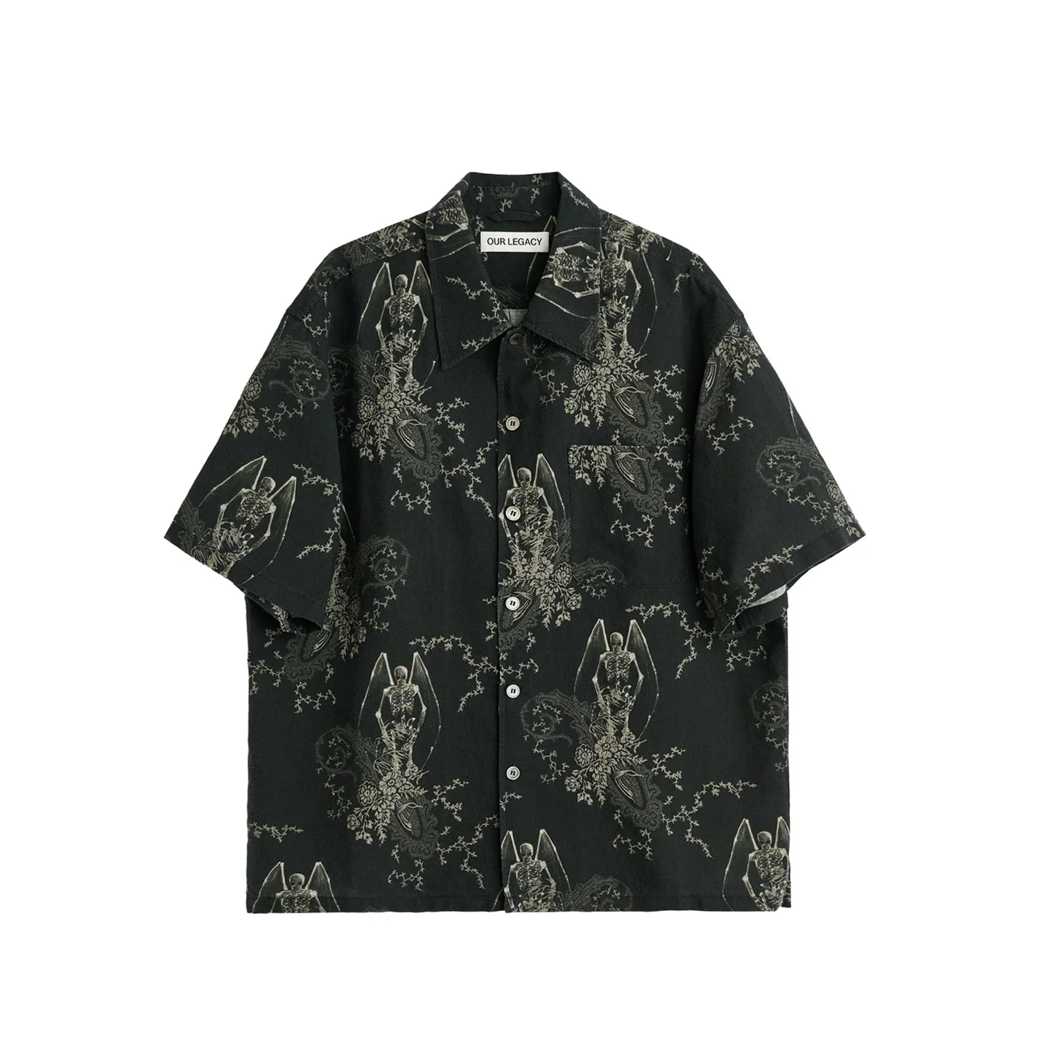 Our Legacy EVERY SHIRT SHORTSLEEVE, Death Paisley Print