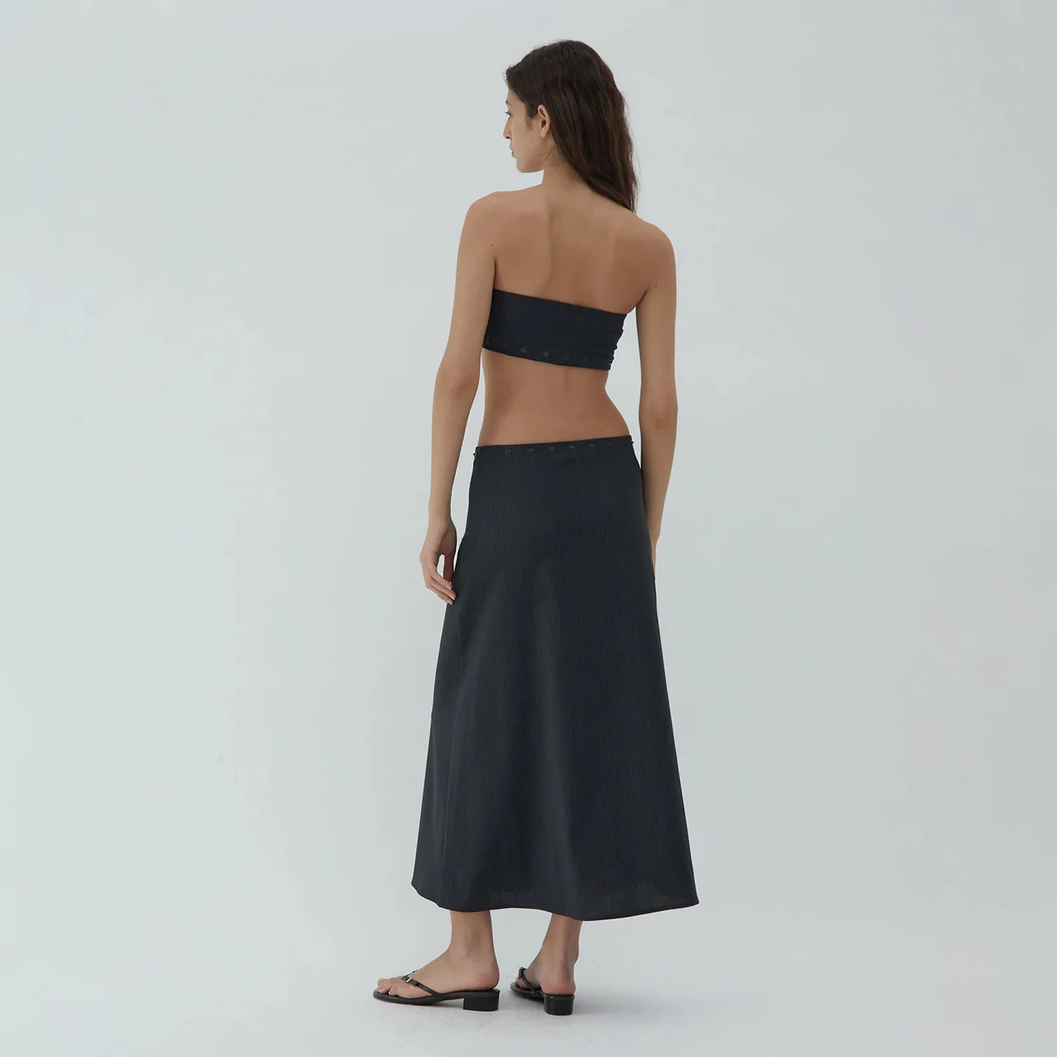 Paloma Wool BONI SKIRT, Dark Grey - Image 4