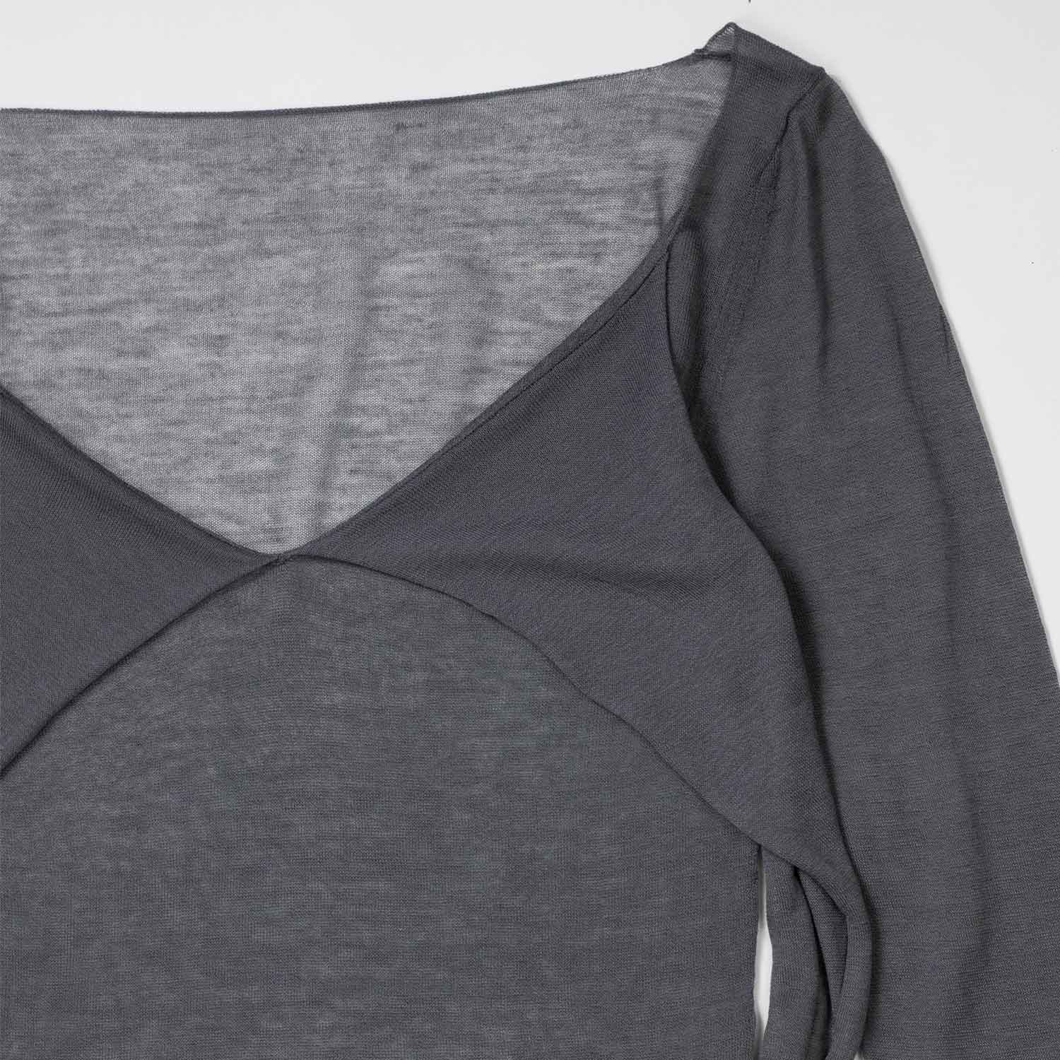 Paloma Wool CLYO LONG-SLEEVE TOP, Grey - Image 4