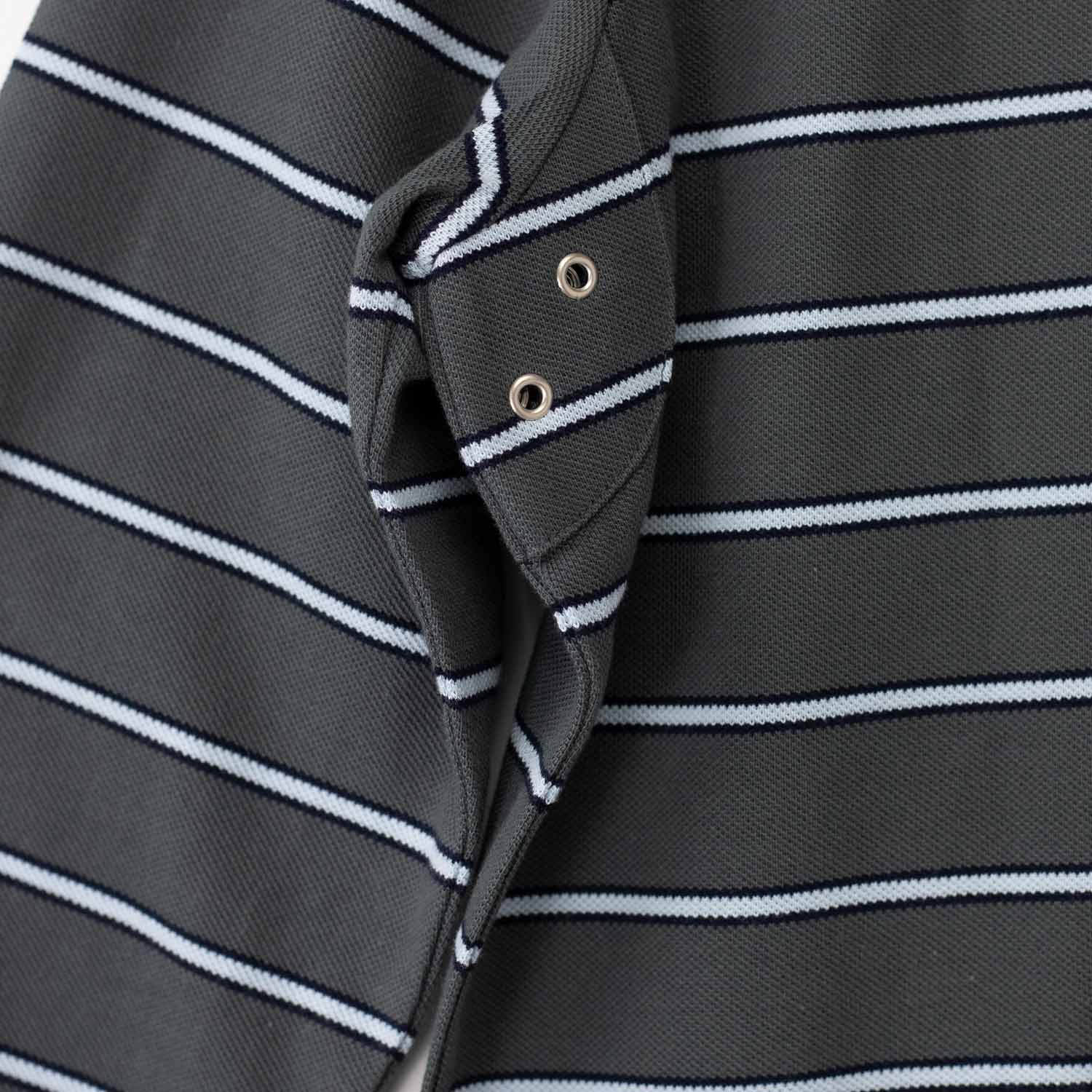 Paloma Wool COTY LS POLO SHIRT, Grey - Image 3