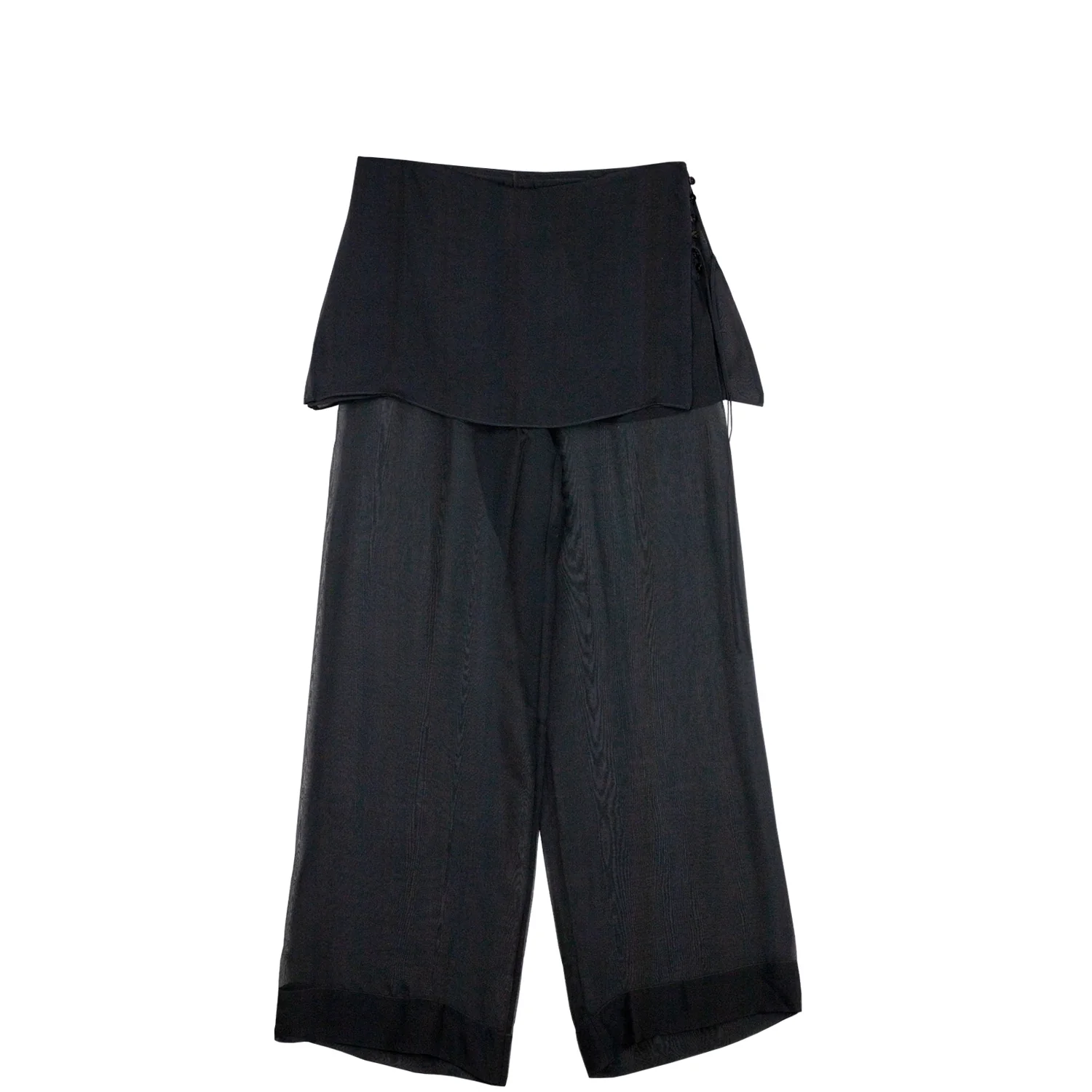 Paloma Wool SILK ARCHIVE PANTS, Black