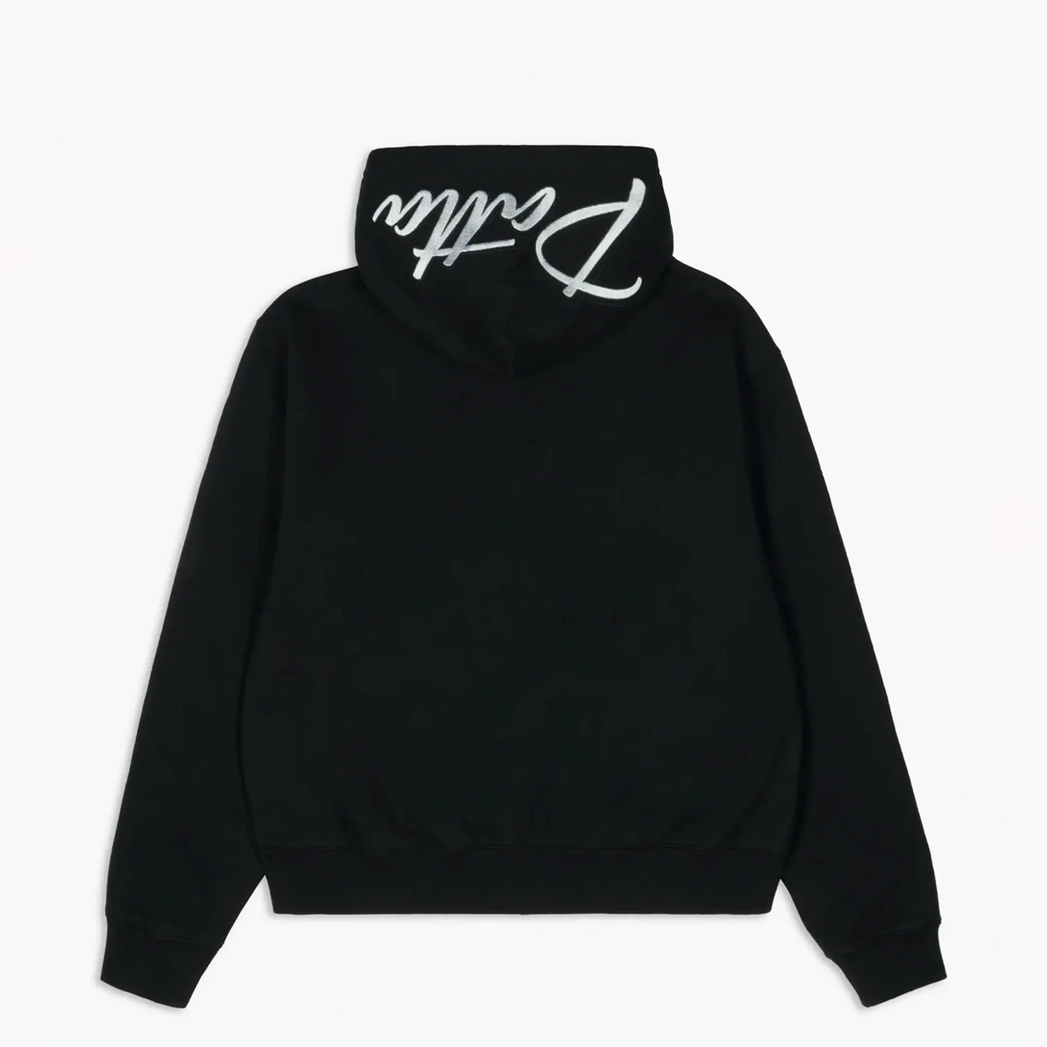 Patta EMBRO CLASSIC ZIP UP HOODED SWEATSHIRT, Black - Image 2