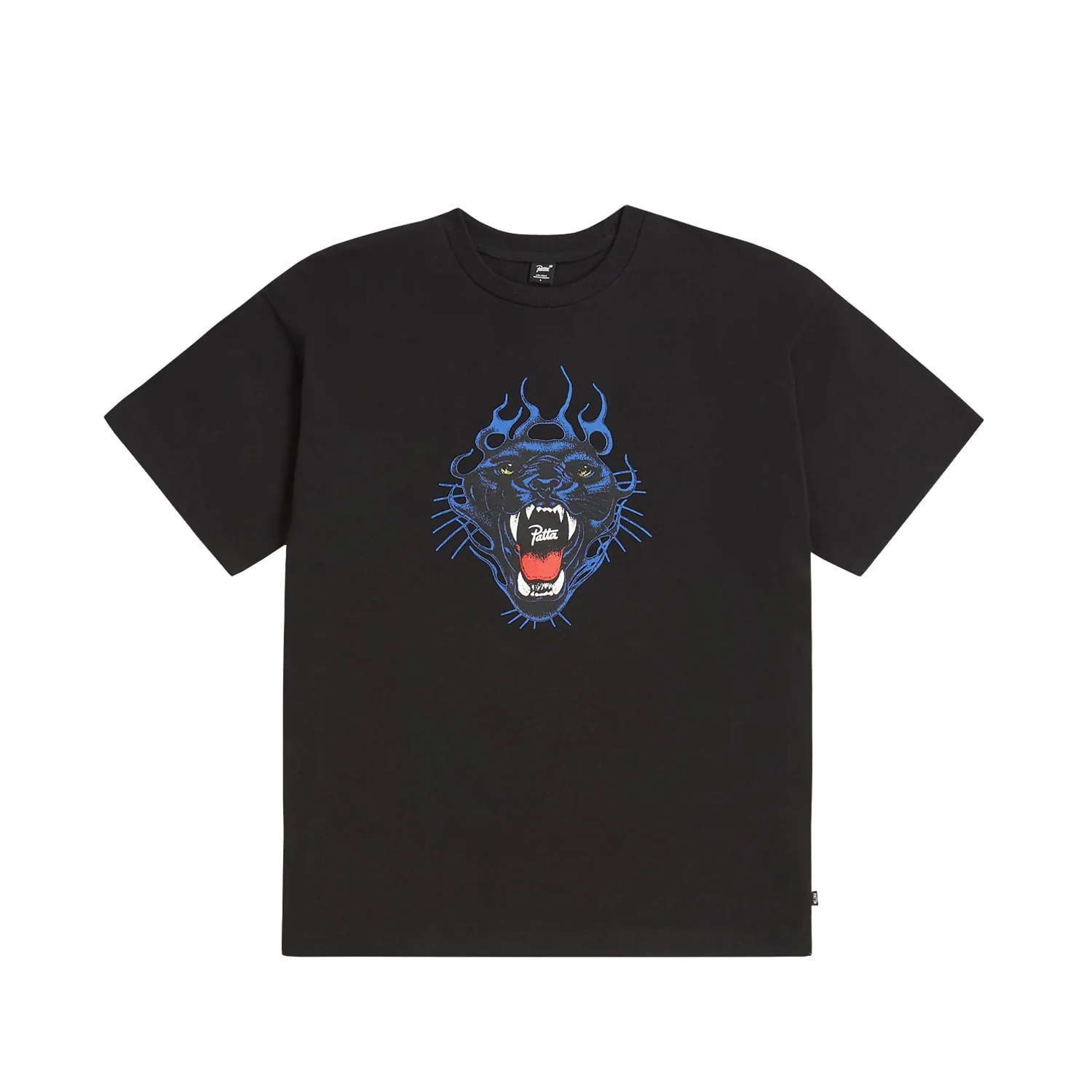 Patta FIRE PANTHER T-SHIRT, Black